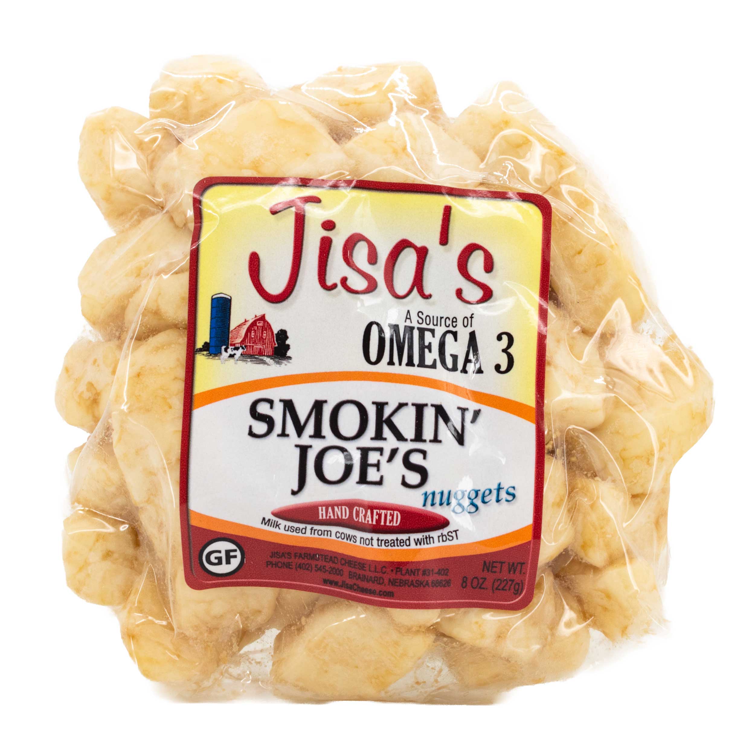 Smokin Joe's Cheese Nuggets | Pack of 6 | 8 oz | Jisa's Farmstead Cheese - Image 2