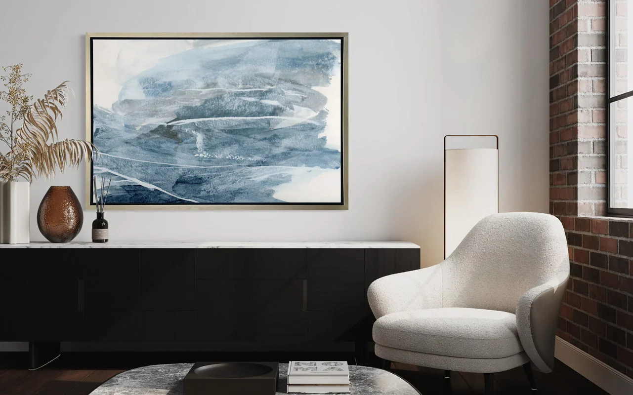 Snow Clouds - Open Edition Canvas Print - Image 4