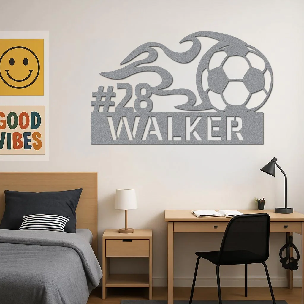 Soccer Name Sign - Image 3