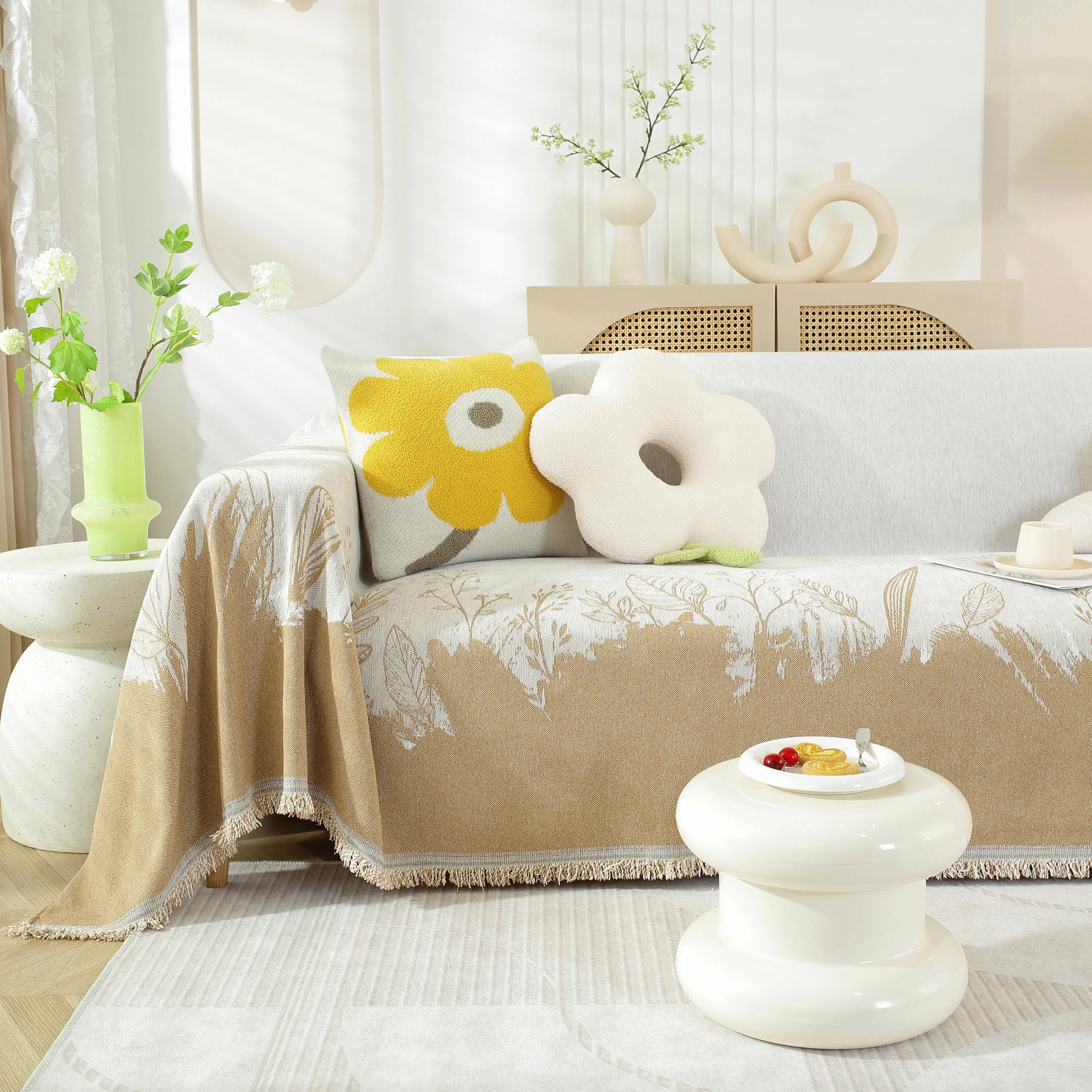 Sofa Cover Blanket for 1/2/3/4 Seat Couch Furniture Pet Protector Stylish Throws for Sectional Couch - Image 24