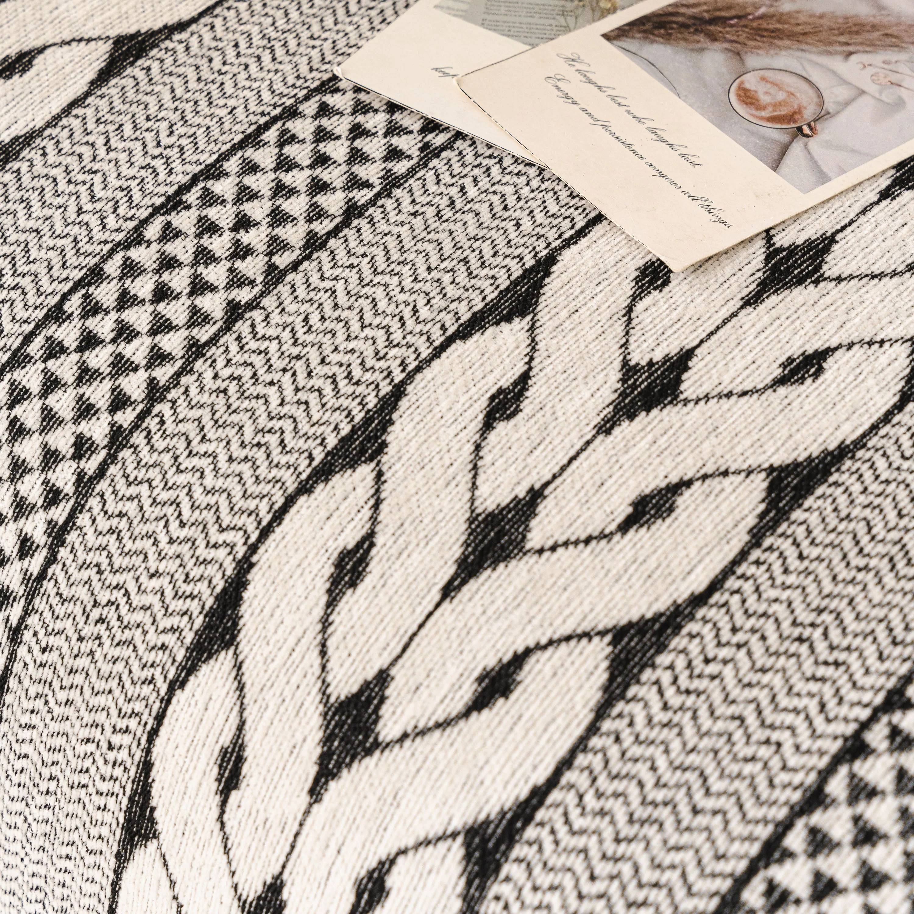 Sofa Cover Blanket Throw with Tassels, Decorative Furniture Protector for Dogs/Pets - Image 102