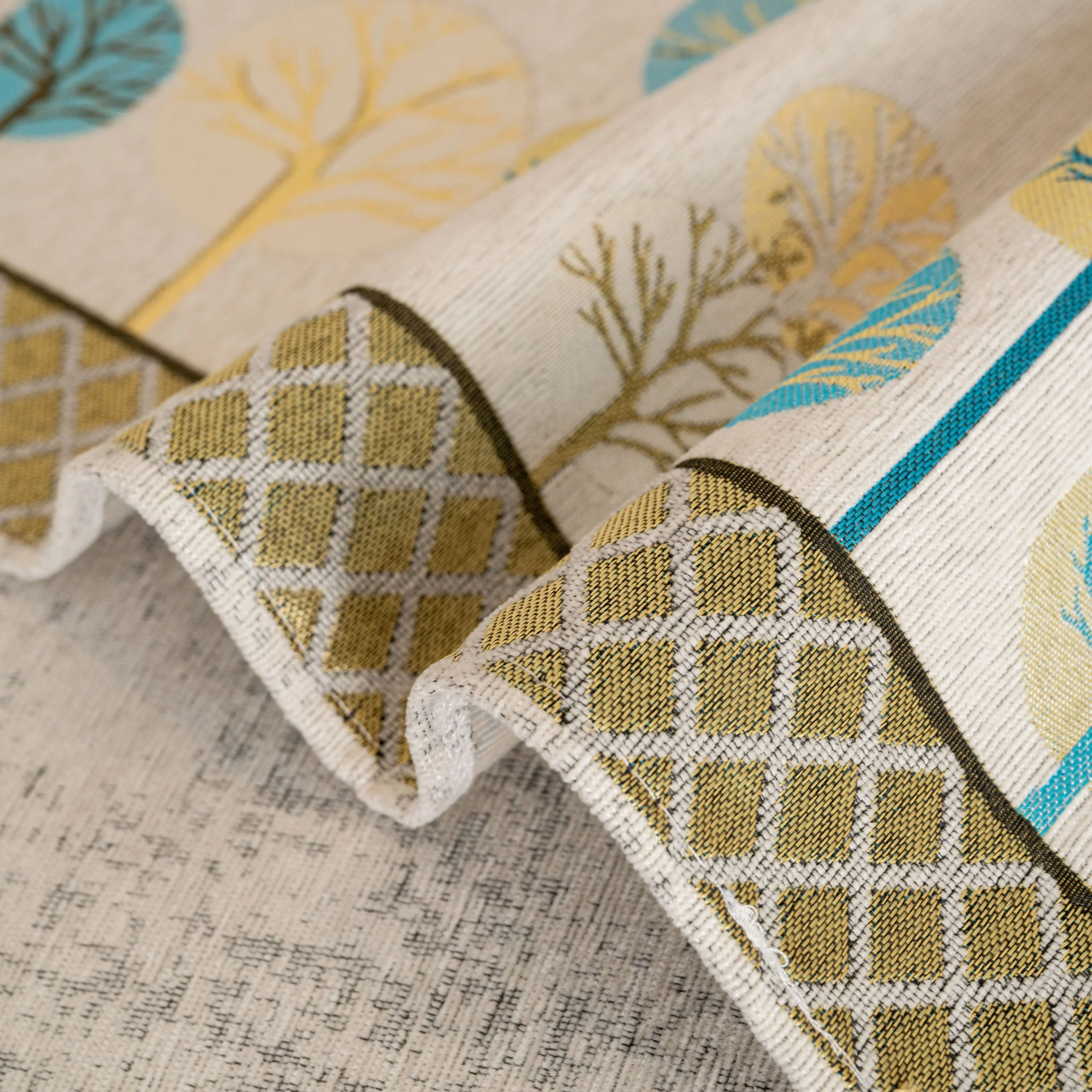 Sofa Cover for Couch, Non-Slip Sectional Couch Cover with Woven Tree Pattern - Image 57