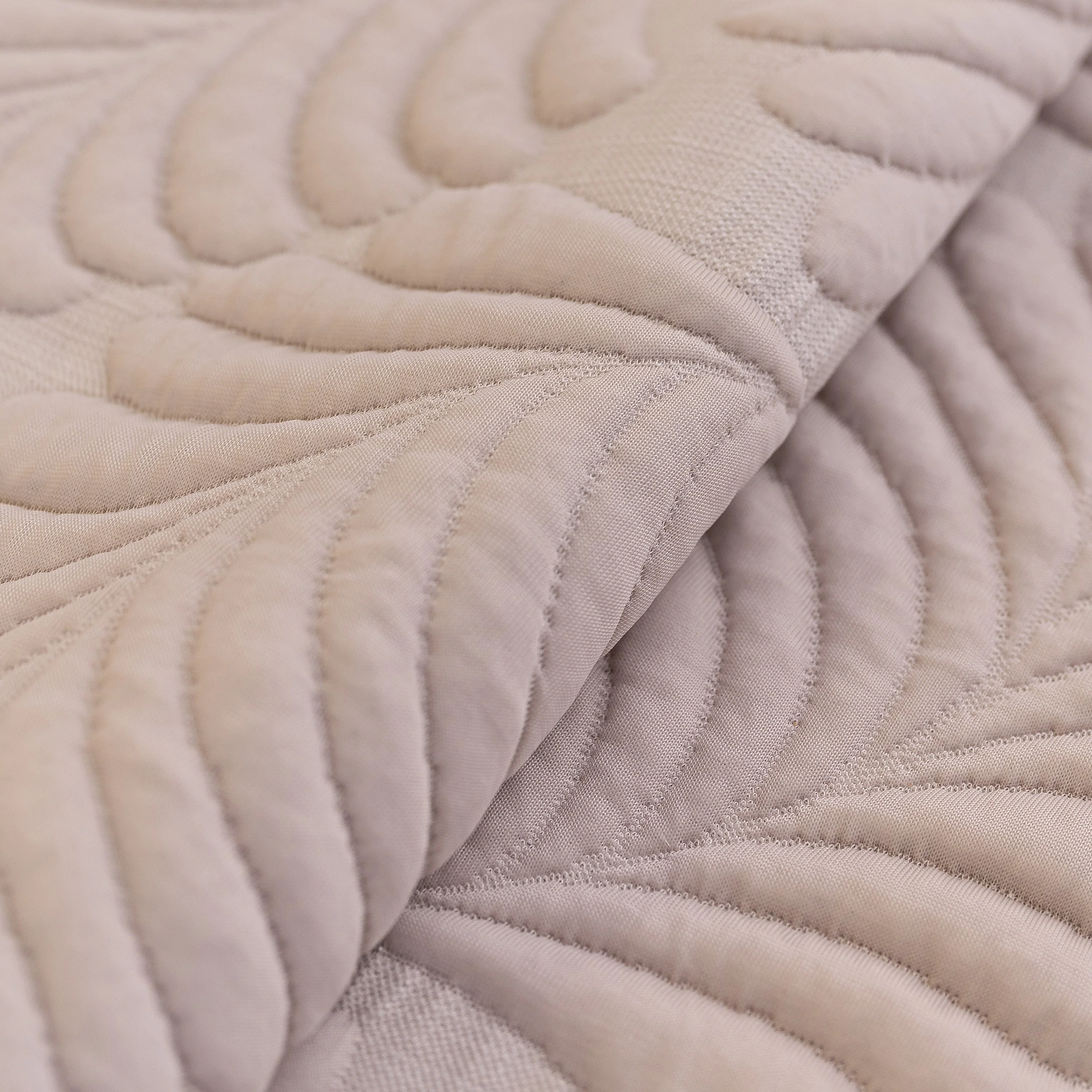 Sofa Cover for Leather & Fabric Couches, 3D Leaf Embossed Quilted Furniture Covers - Image 91