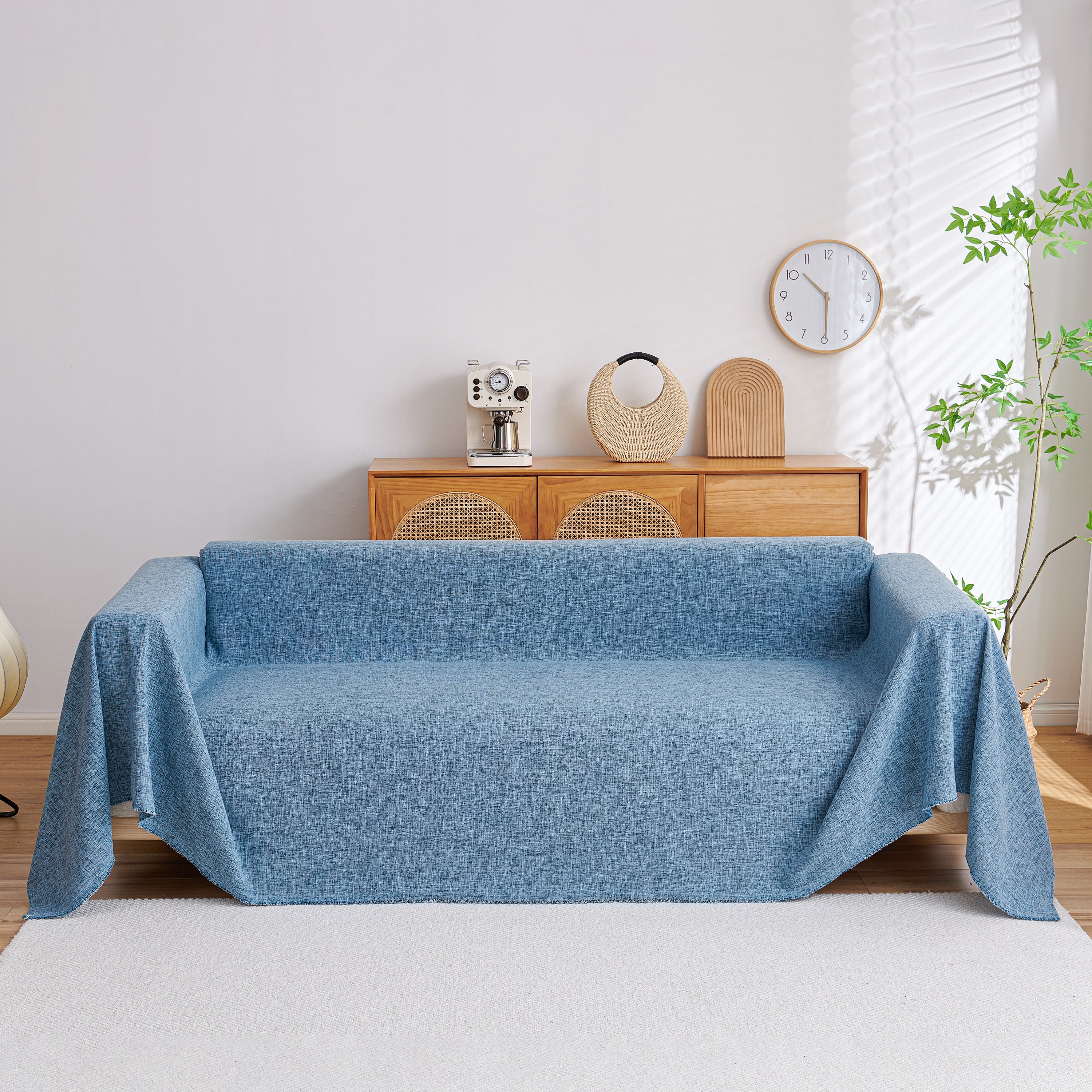 Sofa Slipcovers Cotton Sheet Blanket, Furniture Decor Pet Protector Stylish Throws for Sectional Couch - Image 12