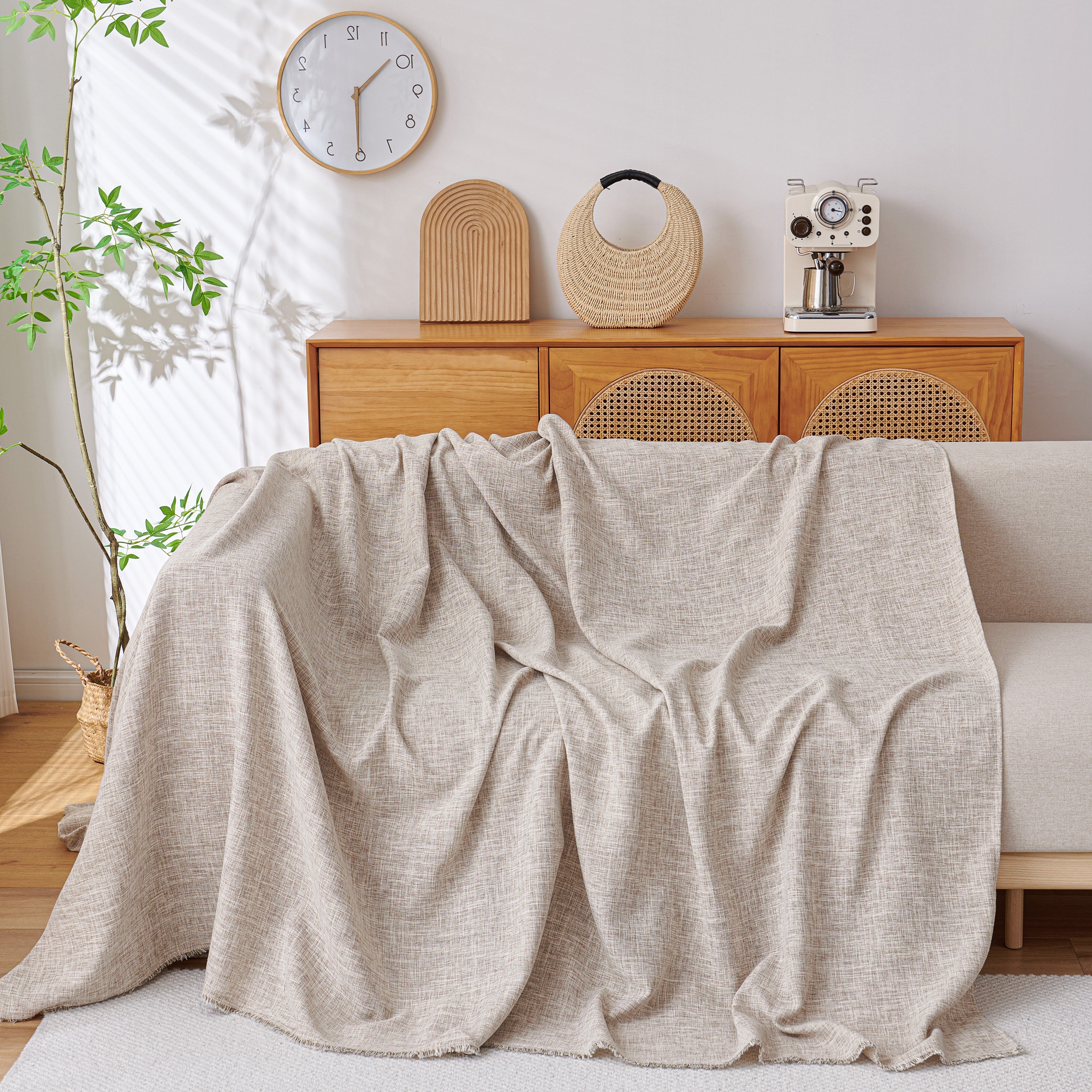 Sofa Slipcovers Cotton Sheet Blanket, Furniture Decor Pet Protector Stylish Throws for Sectional Couch - Image 65