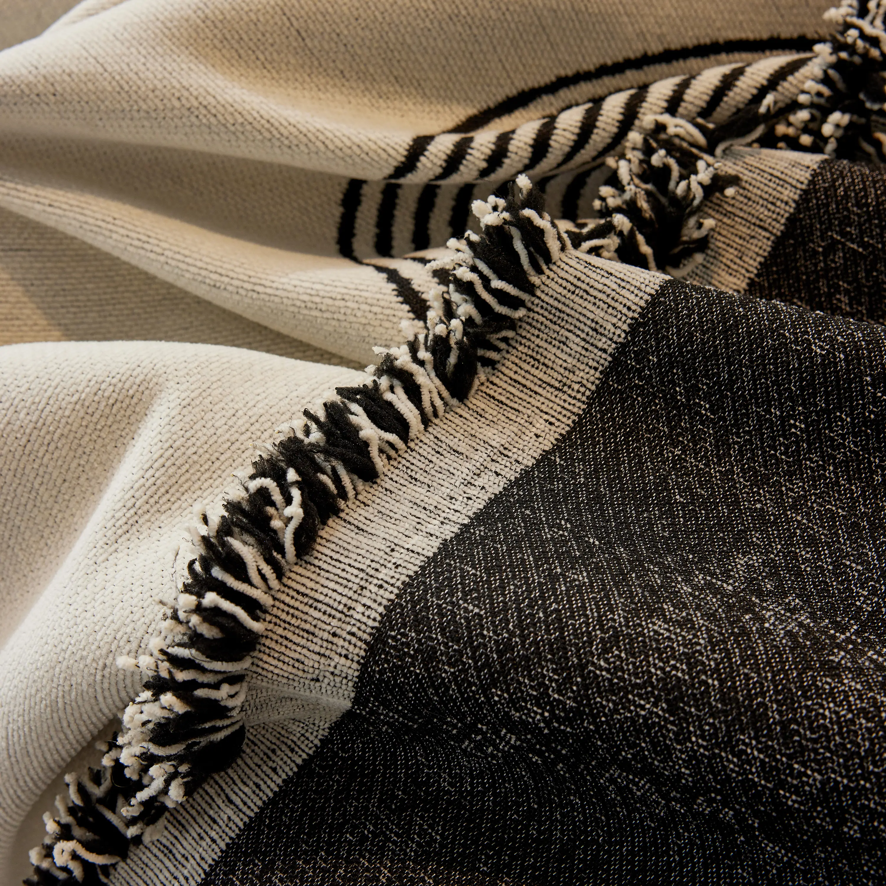 Soft Chenille Tassel Trim Sectional Sofa Protector Couch Covers for Cats Cozy Blanket Sofa Throws - Image 5