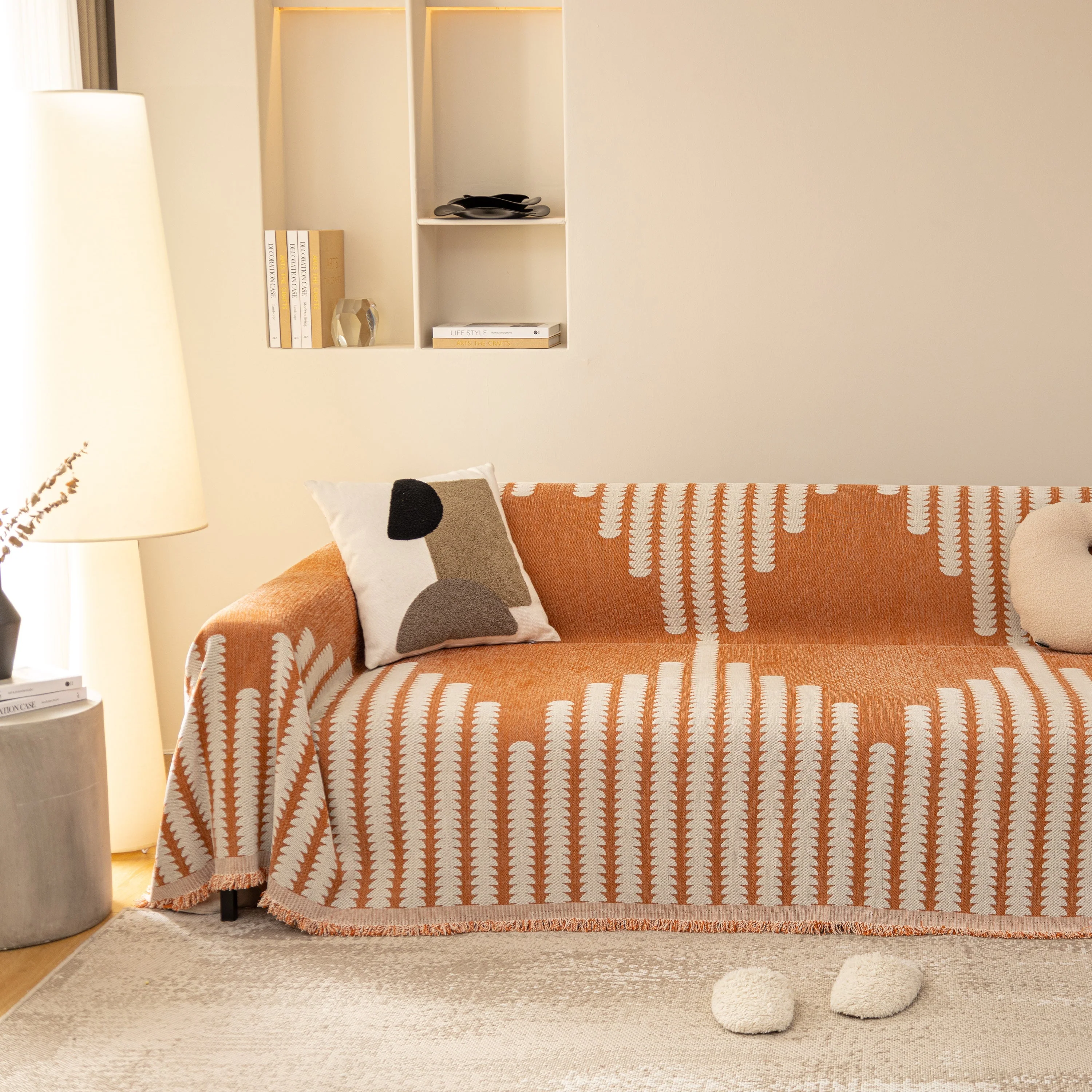 Soft Cozy Chenille Couch Cover Throws for Sofas, Couch Cover Blankets, Corner Sectional Couch Covers - Image 100