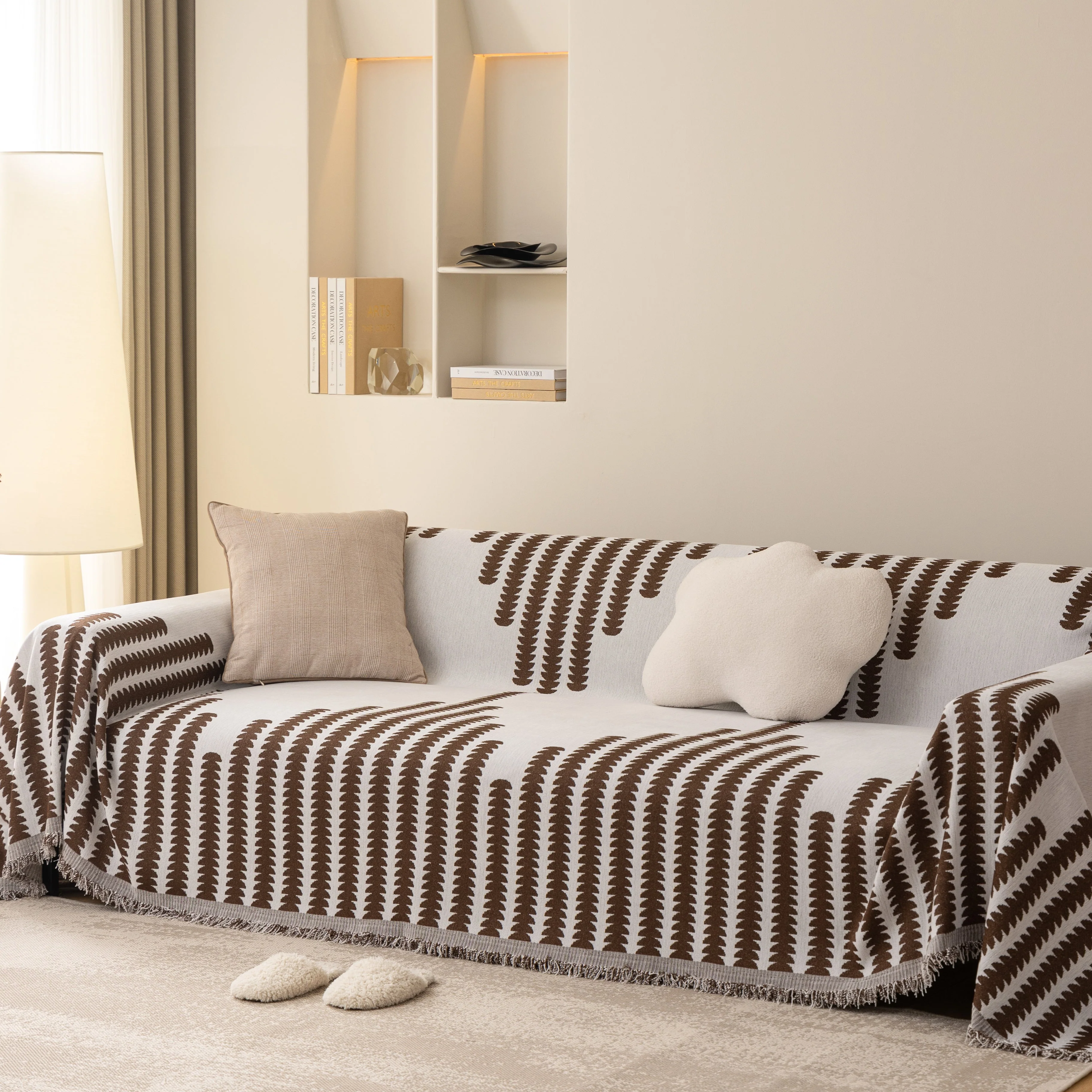 Soft Cozy Chenille Couch Cover Throws for Sofas, Couch Cover Blankets, Corner Sectional Couch Covers - Image 11