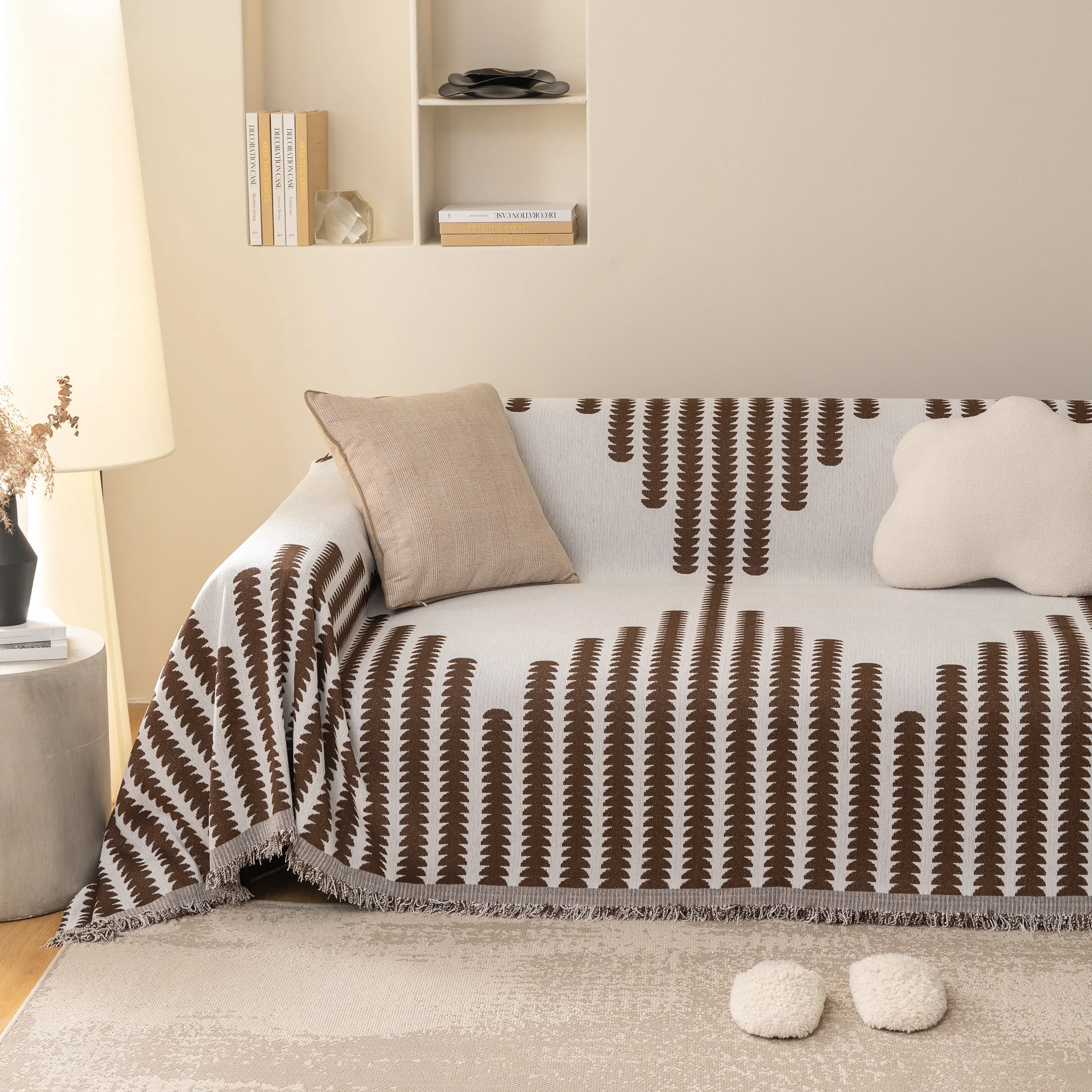 Soft Cozy Chenille Couch Cover Throws for Sofas, Couch Cover Blankets, Corner Sectional Couch Covers - Image 17