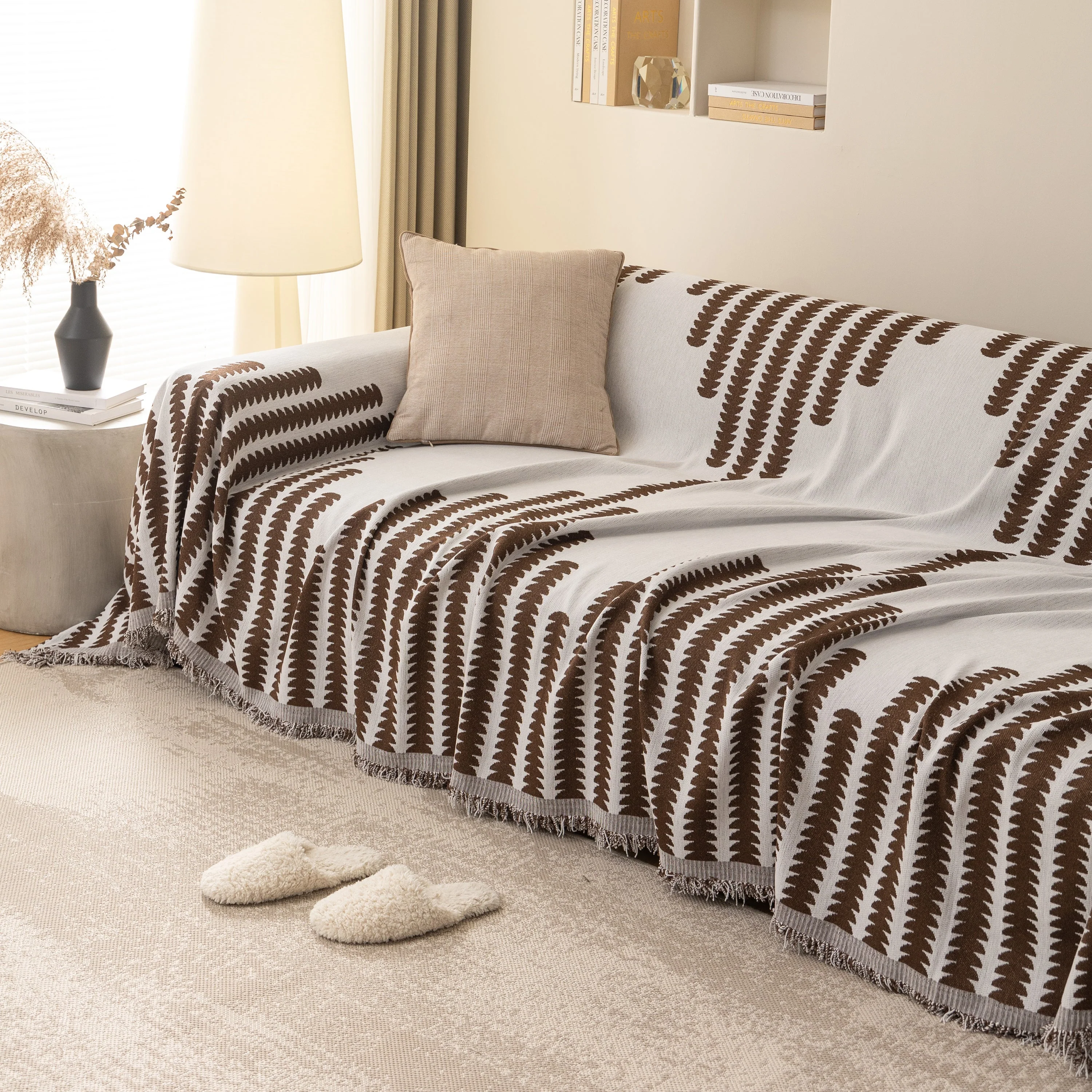 Soft Cozy Chenille Couch Cover Throws for Sofas, Couch Cover Blankets, Corner Sectional Couch Covers - Image 18