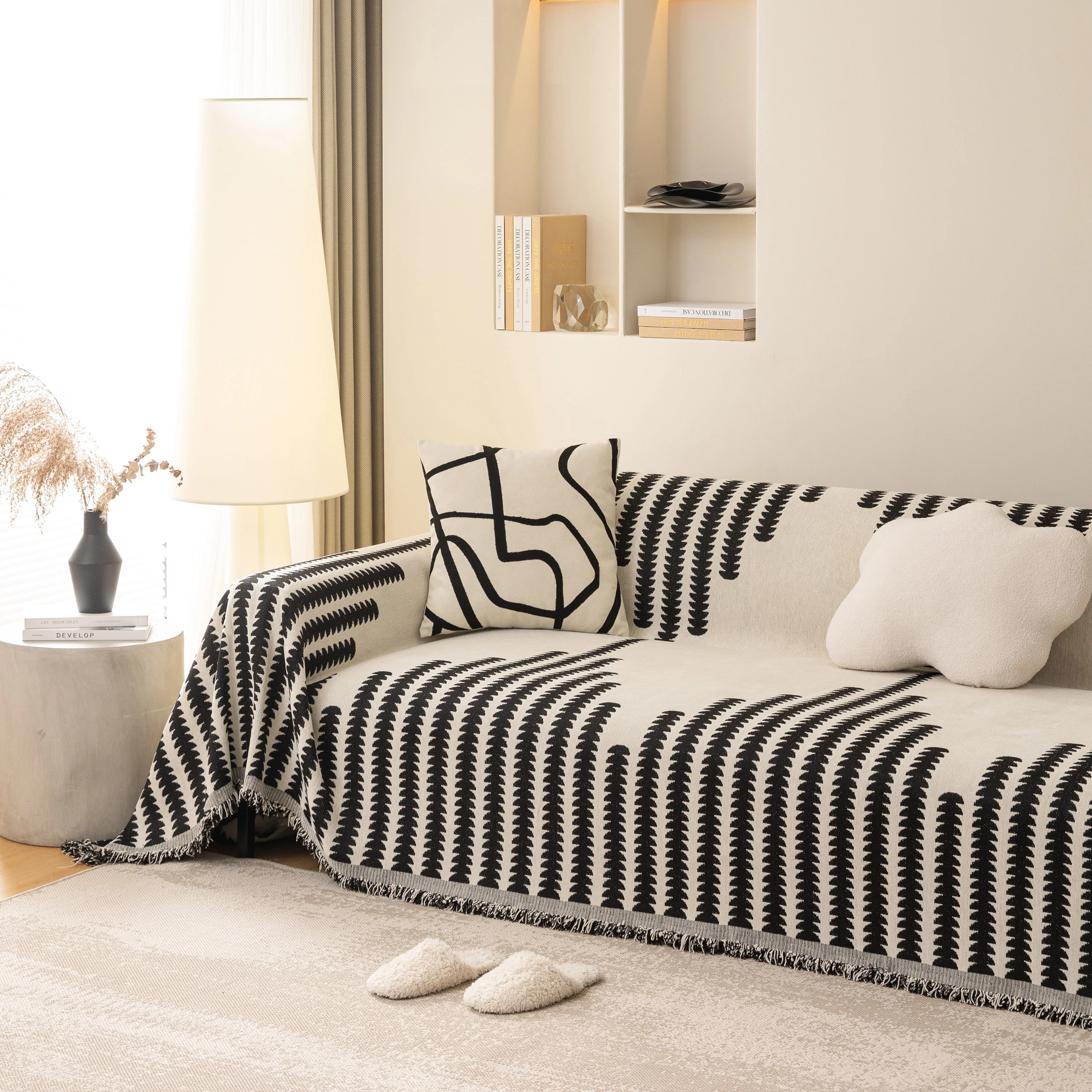 Soft Cozy Chenille Couch Cover Throws for Sofas, Couch Cover Blankets, Corner Sectional Couch Covers - Image 25