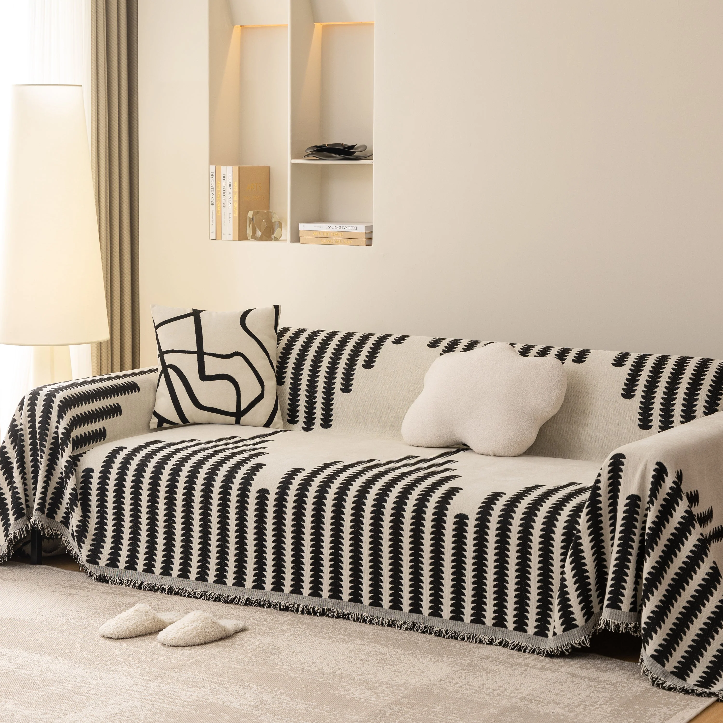 Soft Cozy Chenille Couch Cover Throws for Sofas, Couch Cover Blankets, Corner Sectional Couch Covers - Image 27
