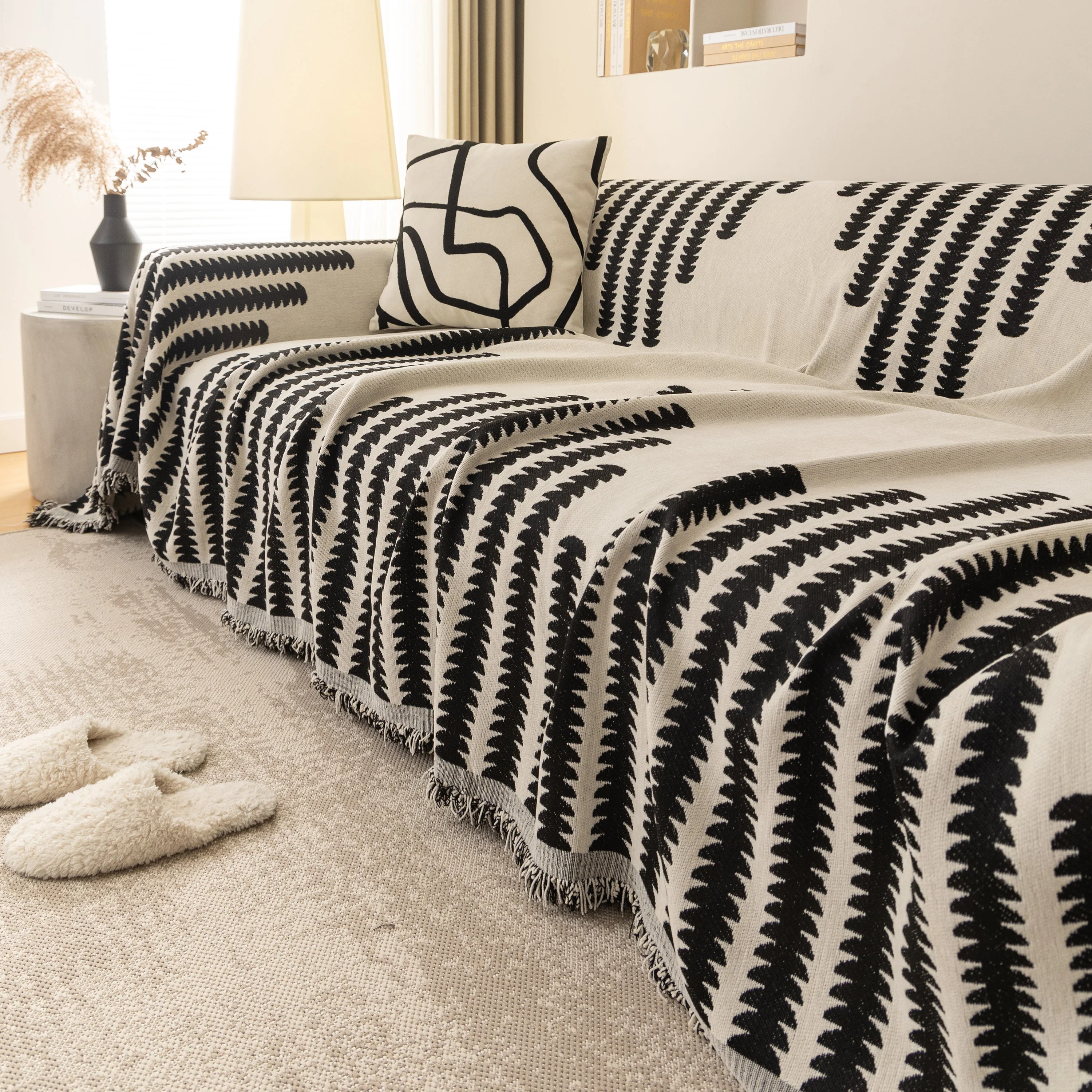 Soft Cozy Chenille Couch Cover Throws for Sofas, Couch Cover Blankets, Corner Sectional Couch Covers - Image 38