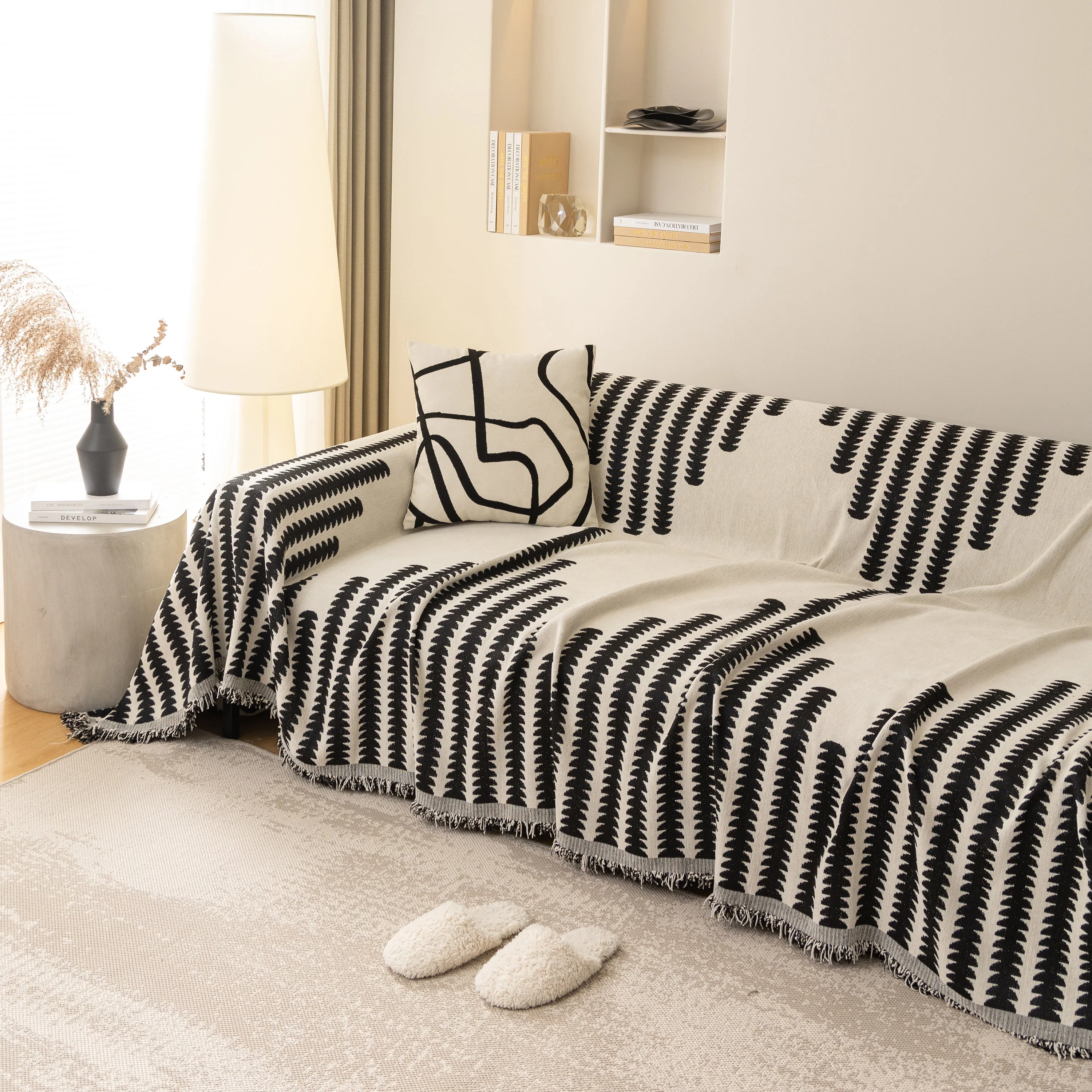 Soft Cozy Chenille Couch Cover Throws for Sofas, Couch Cover Blankets, Corner Sectional Couch Covers - Image 39
