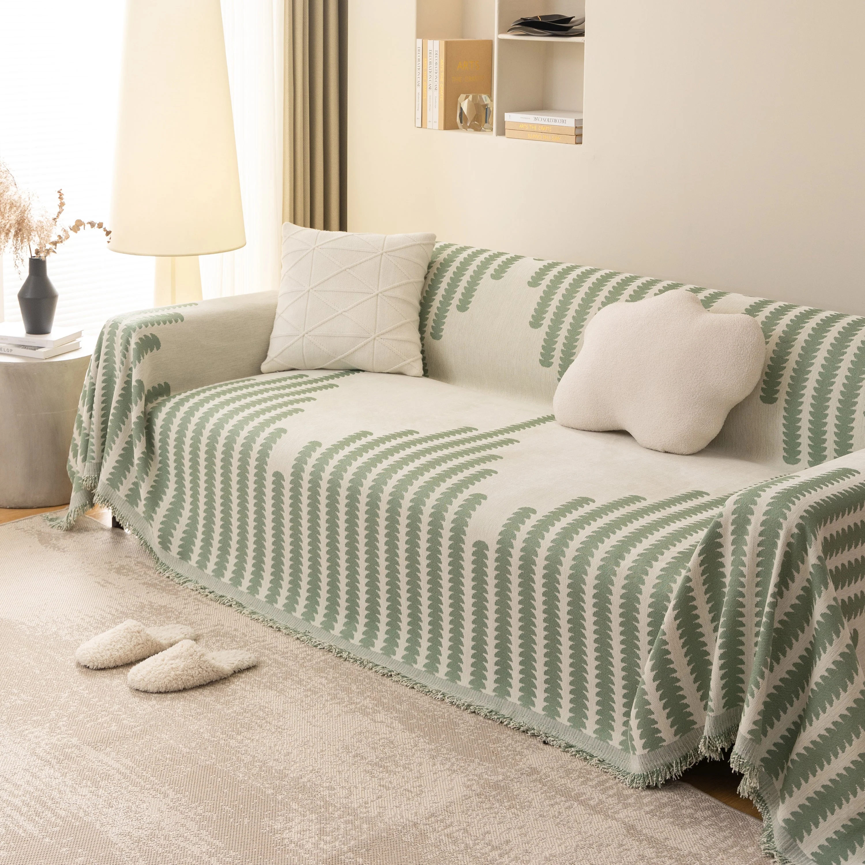 Soft Cozy Chenille Couch Cover Throws for Sofas, Couch Cover Blankets, Corner Sectional Couch Covers - Image 43