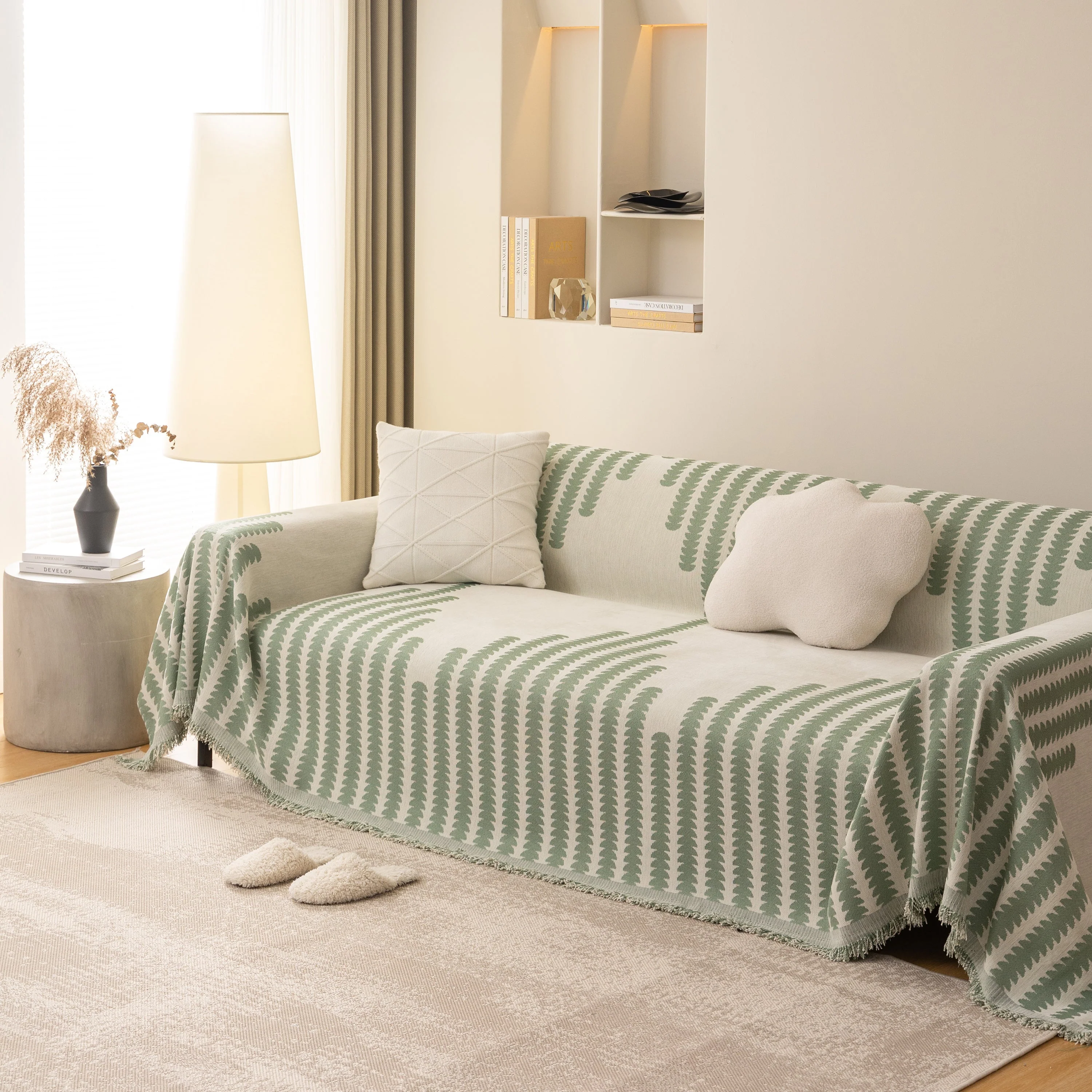 Soft Cozy Chenille Couch Cover Throws for Sofas, Couch Cover Blankets, Corner Sectional Couch Covers - Image 45