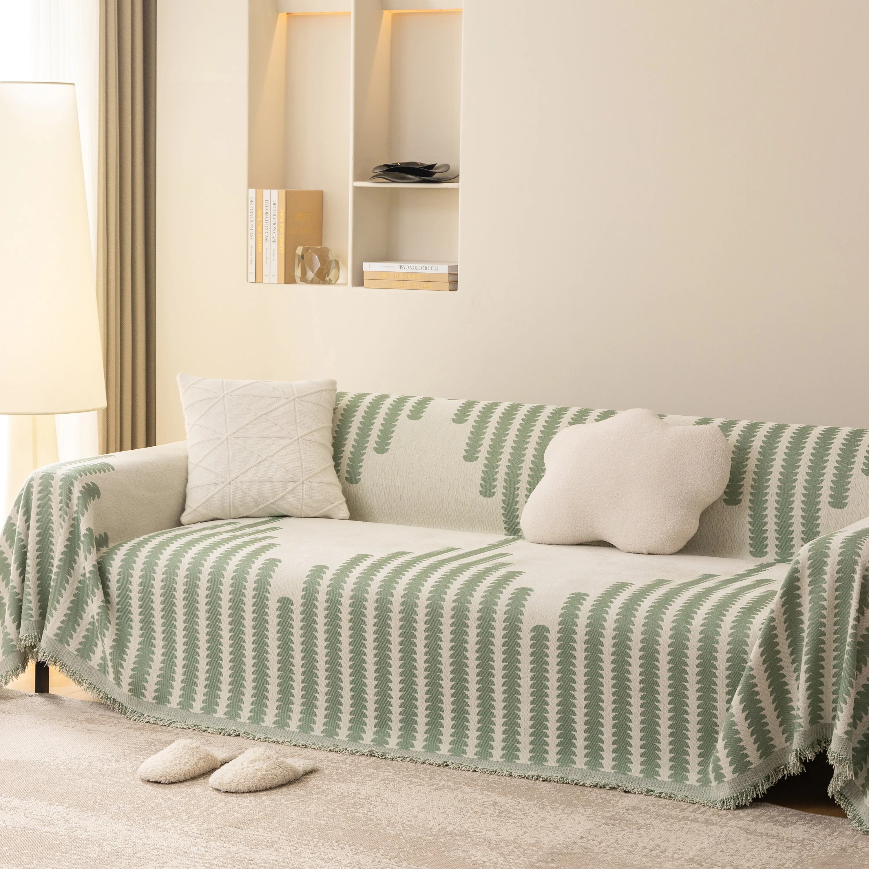 Soft Cozy Chenille Couch Cover Throws for Sofas, Couch Cover Blankets, Corner Sectional Couch Covers - Image 49