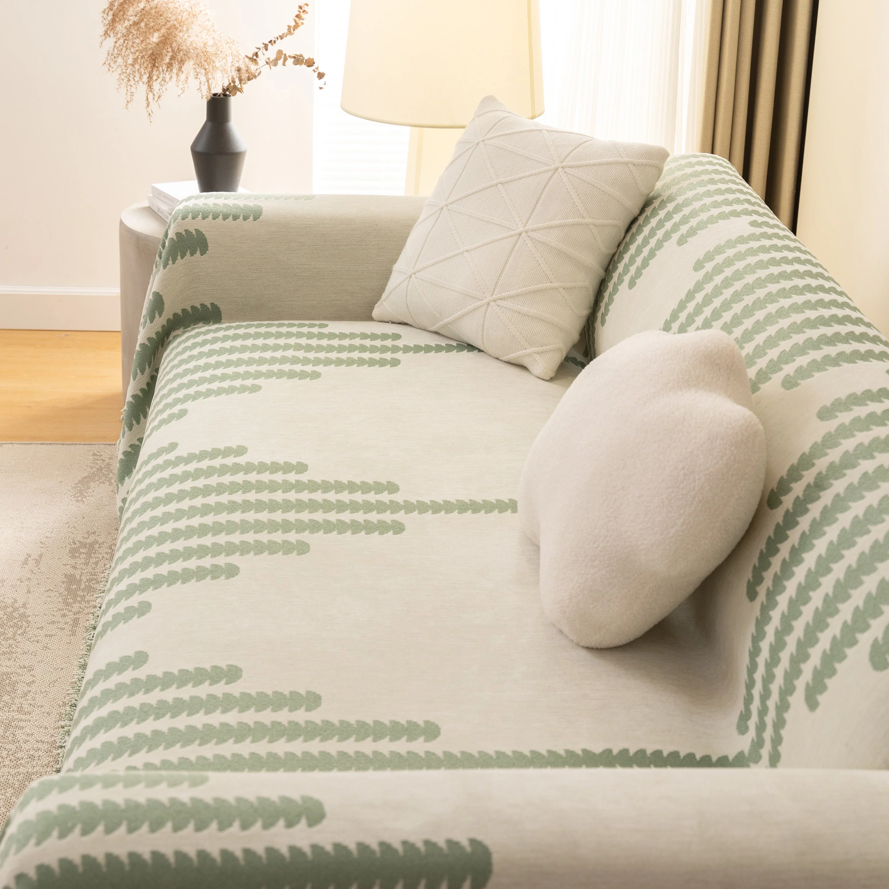 Soft Cozy Chenille Couch Cover Throws for Sofas, Couch Cover Blankets, Corner Sectional Couch Covers - Image 50