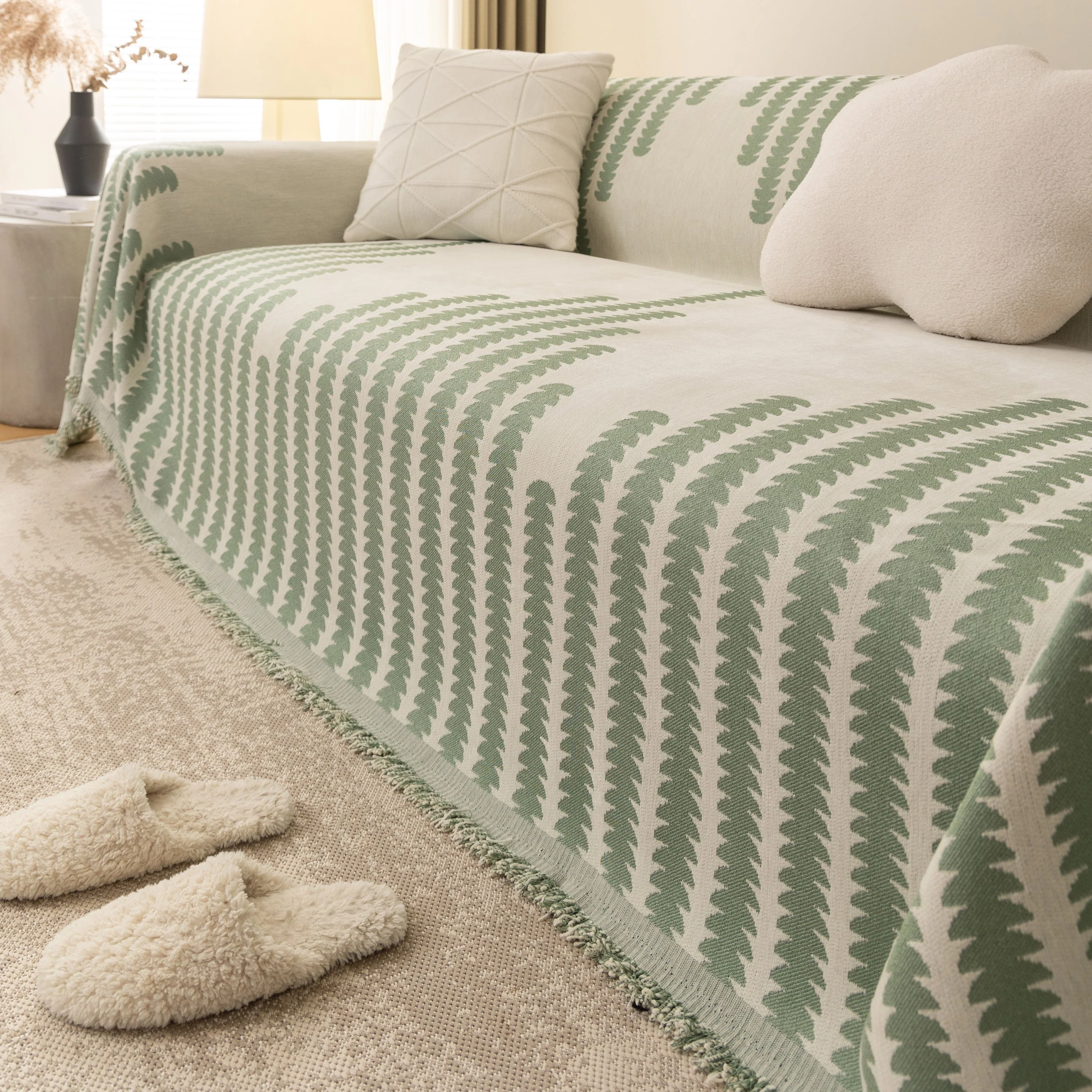 Soft Cozy Chenille Couch Cover Throws for Sofas, Couch Cover Blankets, Corner Sectional Couch Covers - Image 53