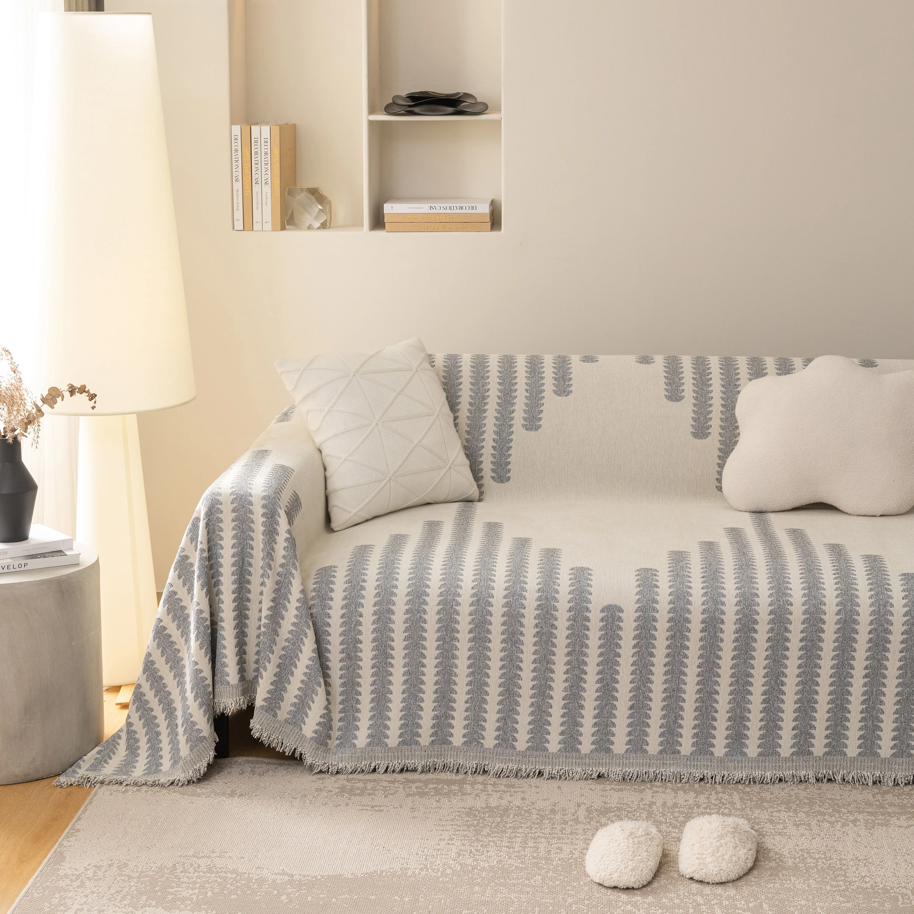 Soft Cozy Chenille Couch Cover Throws for Sofas, Couch Cover Blankets, Corner Sectional Couch Covers - Image 62