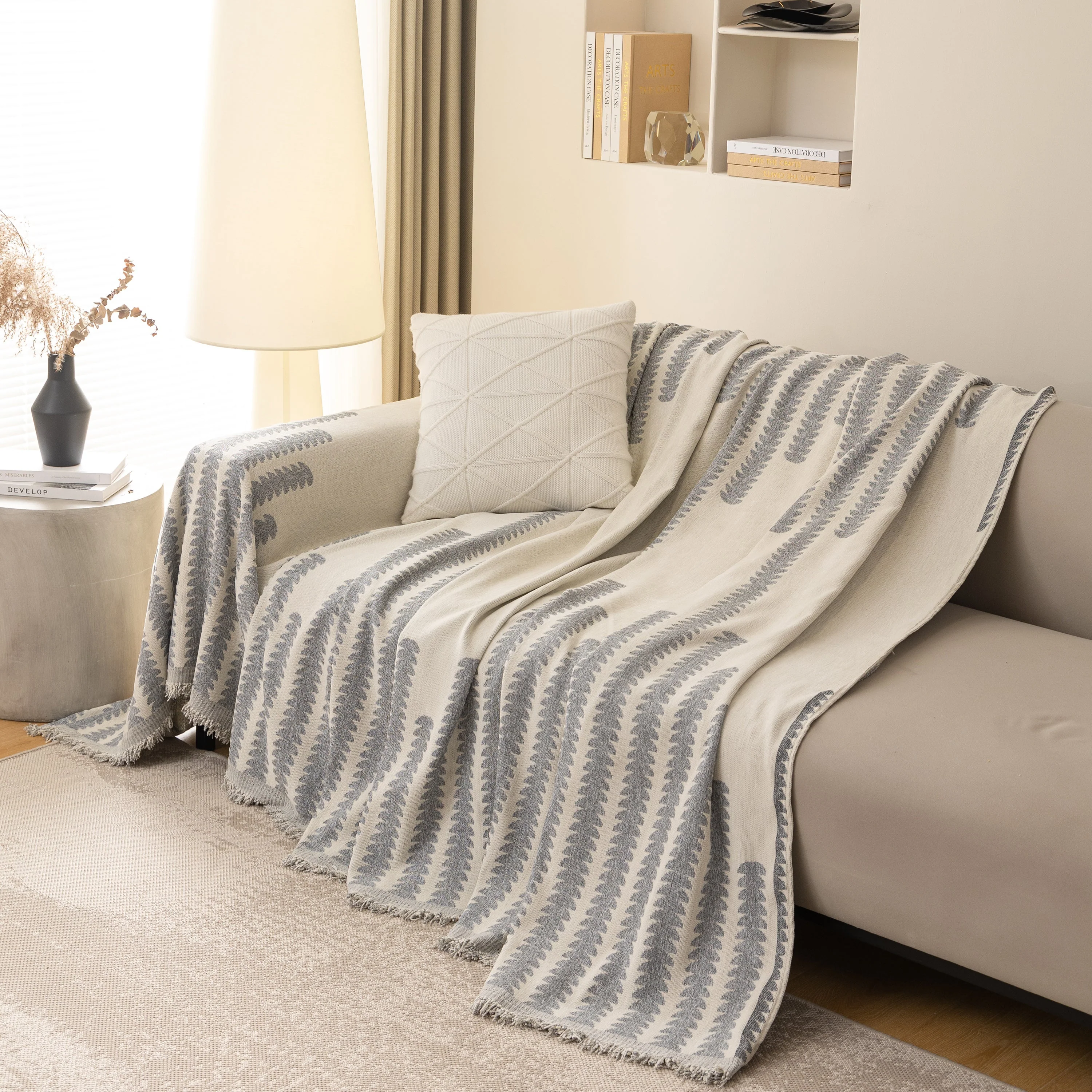 Soft Cozy Chenille Couch Cover Throws for Sofas, Couch Cover Blankets, Corner Sectional Couch Covers - Image 73