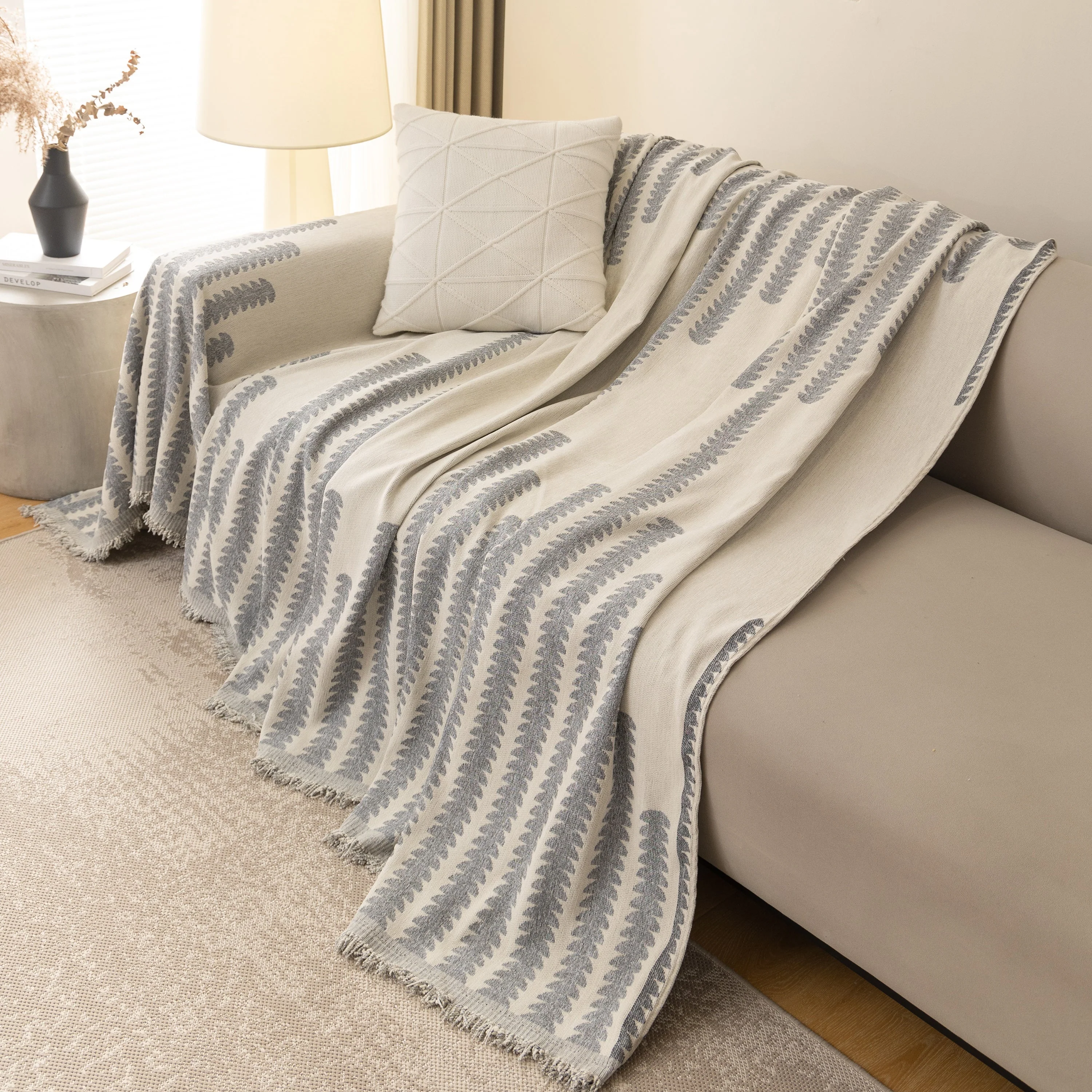 Soft Cozy Chenille Couch Cover Throws for Sofas, Couch Cover Blankets, Corner Sectional Couch Covers - Image 75