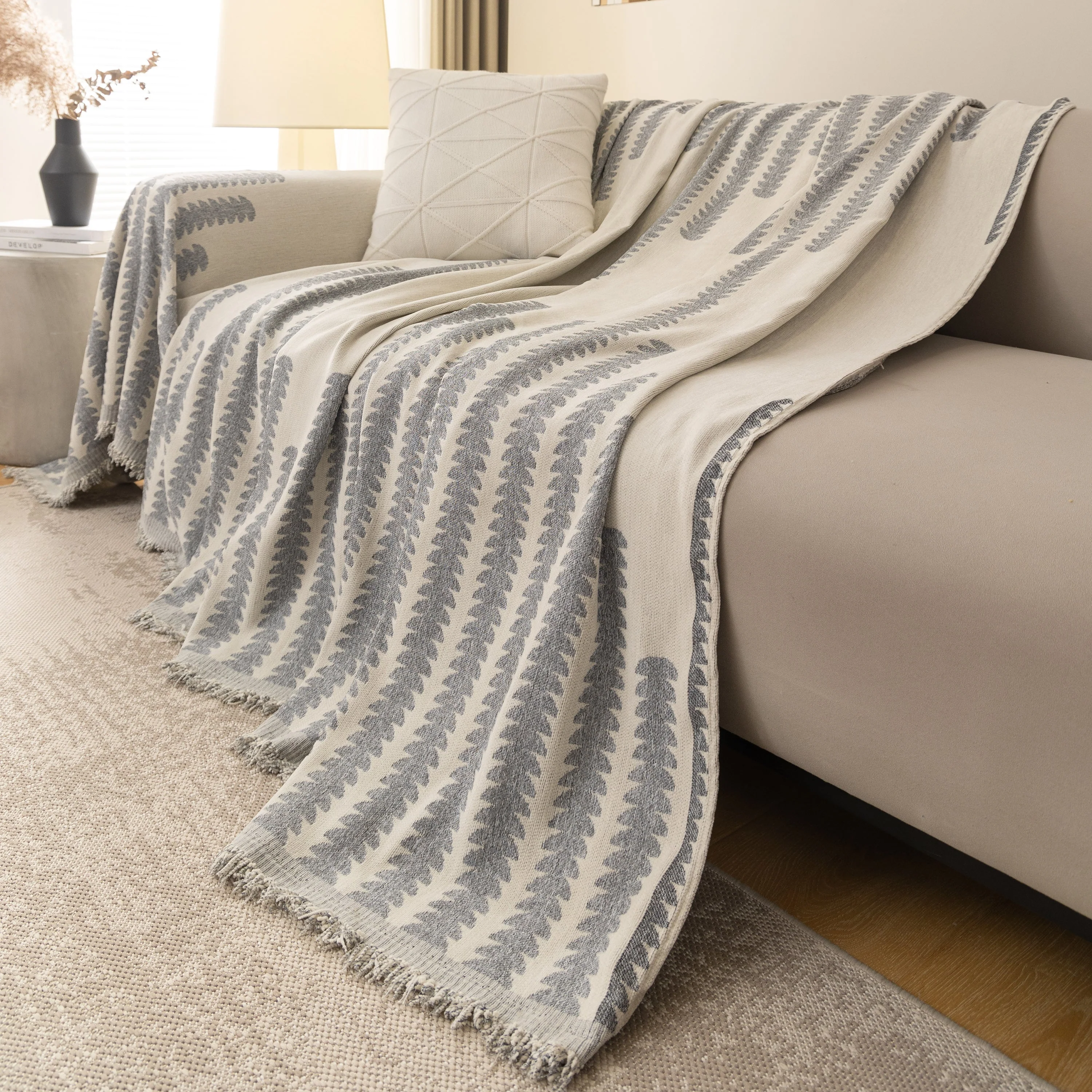 Soft Cozy Chenille Couch Cover Throws for Sofas, Couch Cover Blankets, Corner Sectional Couch Covers - Image 76
