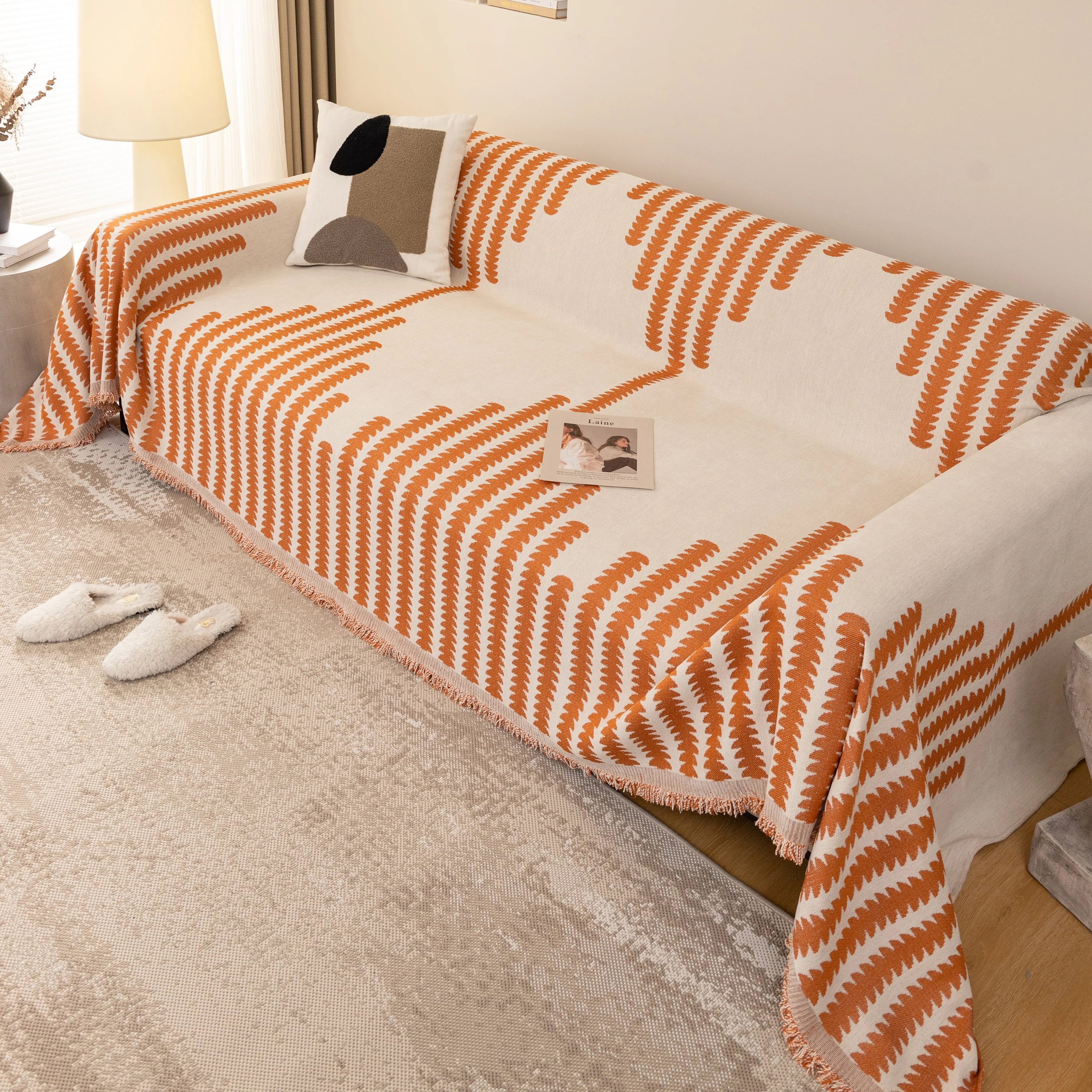 Soft Cozy Chenille Couch Cover Throws for Sofas, Couch Cover Blankets, Corner Sectional Couch Covers - Image 81