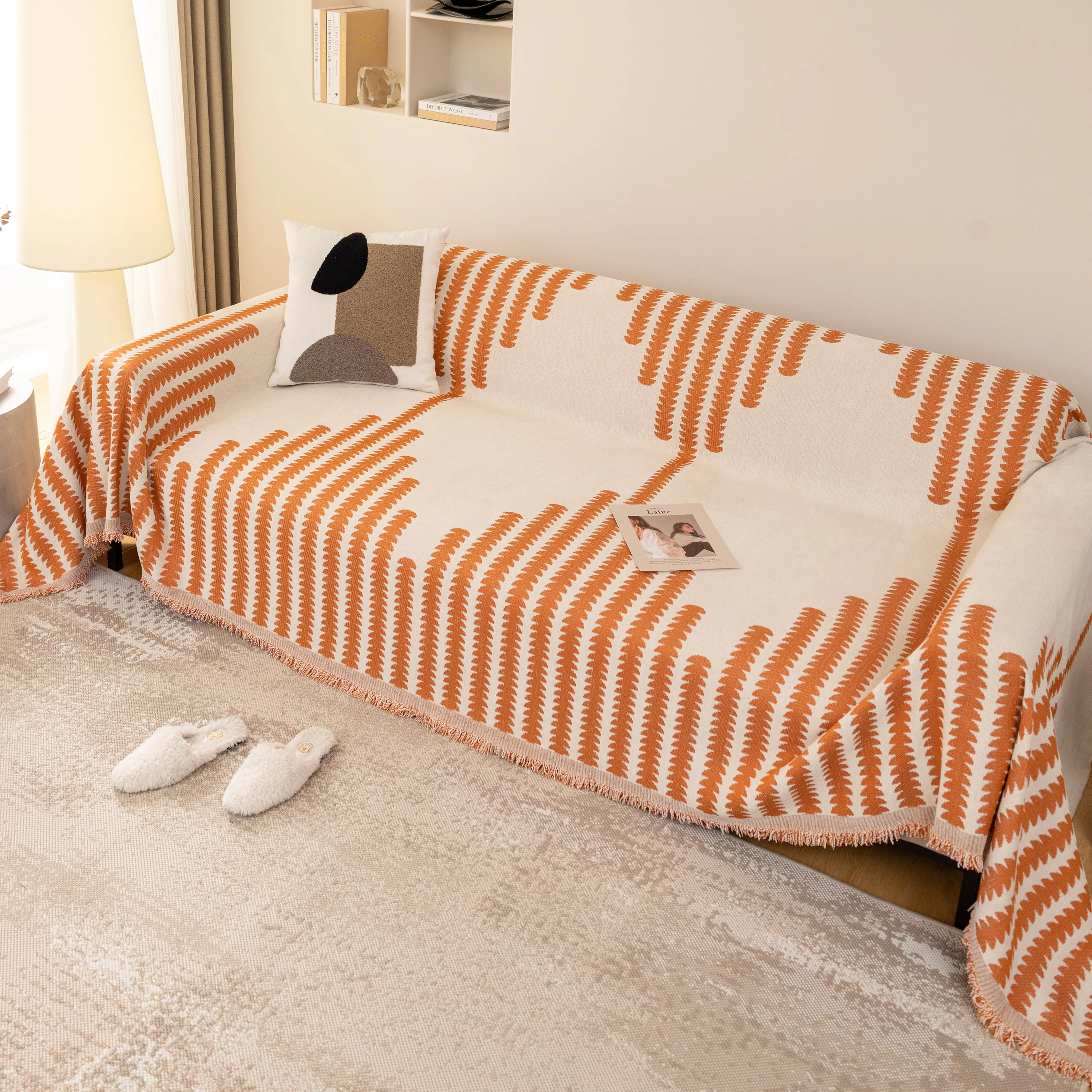 Soft Cozy Chenille Couch Cover Throws for Sofas, Couch Cover Blankets, Corner Sectional Couch Covers - Image 82