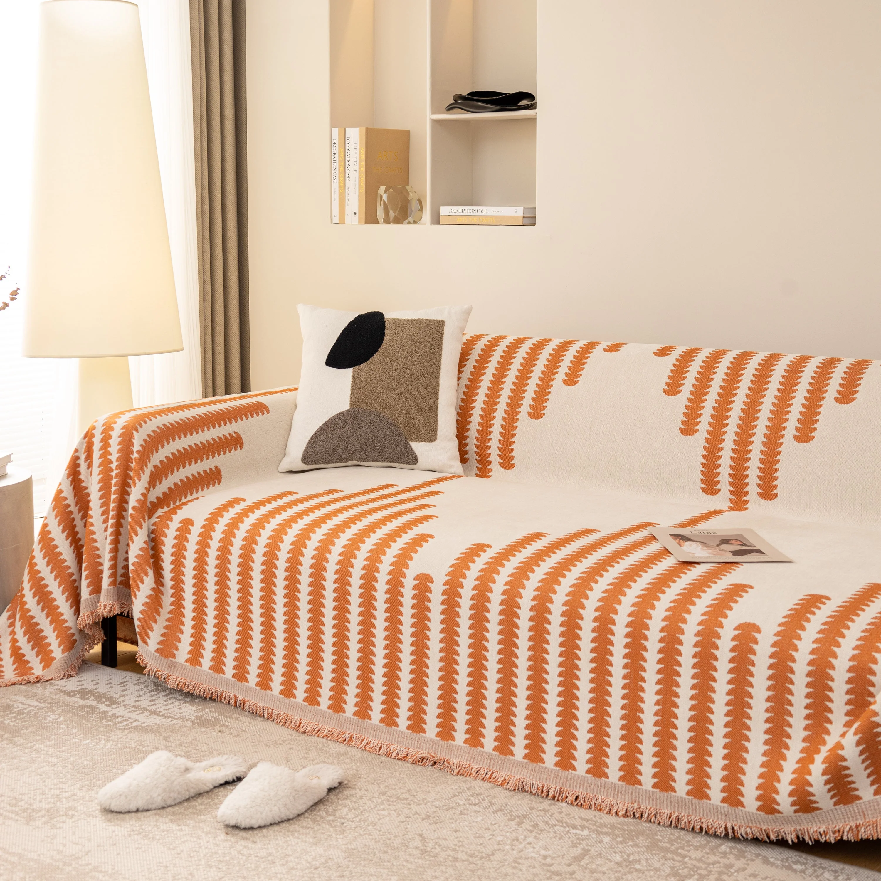 Soft Cozy Chenille Couch Cover Throws for Sofas, Couch Cover Blankets, Corner Sectional Couch Covers - Image 85
