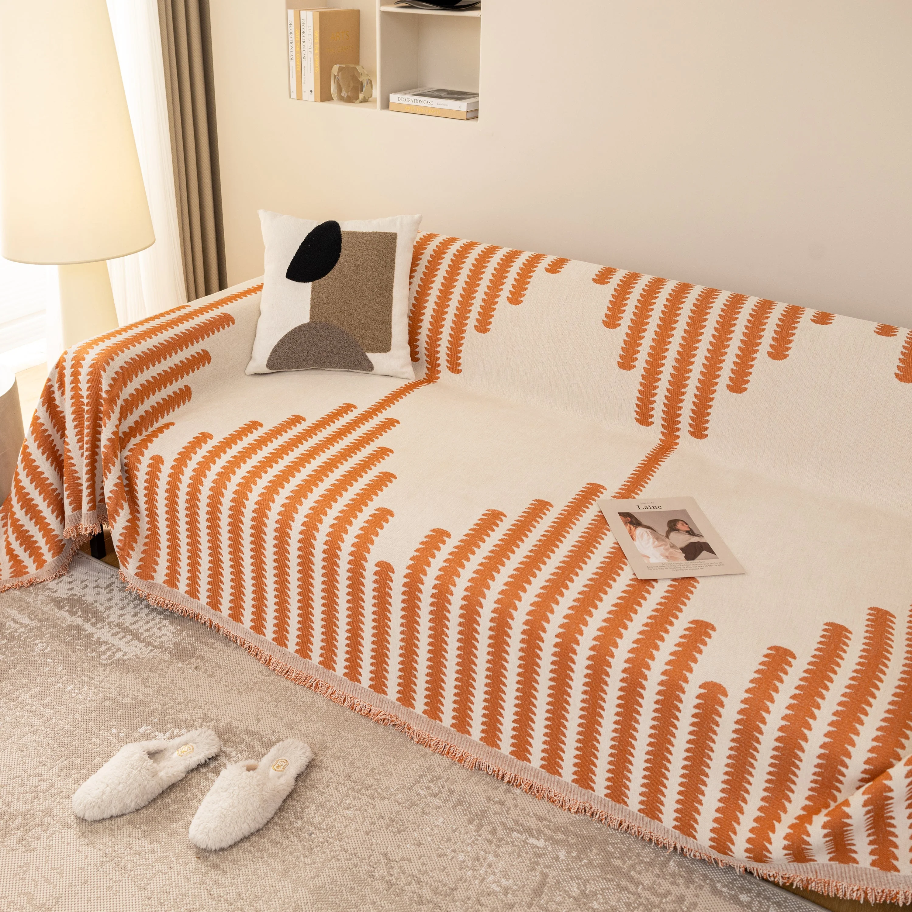 Soft Cozy Chenille Couch Cover Throws for Sofas, Couch Cover Blankets, Corner Sectional Couch Covers - Image 86