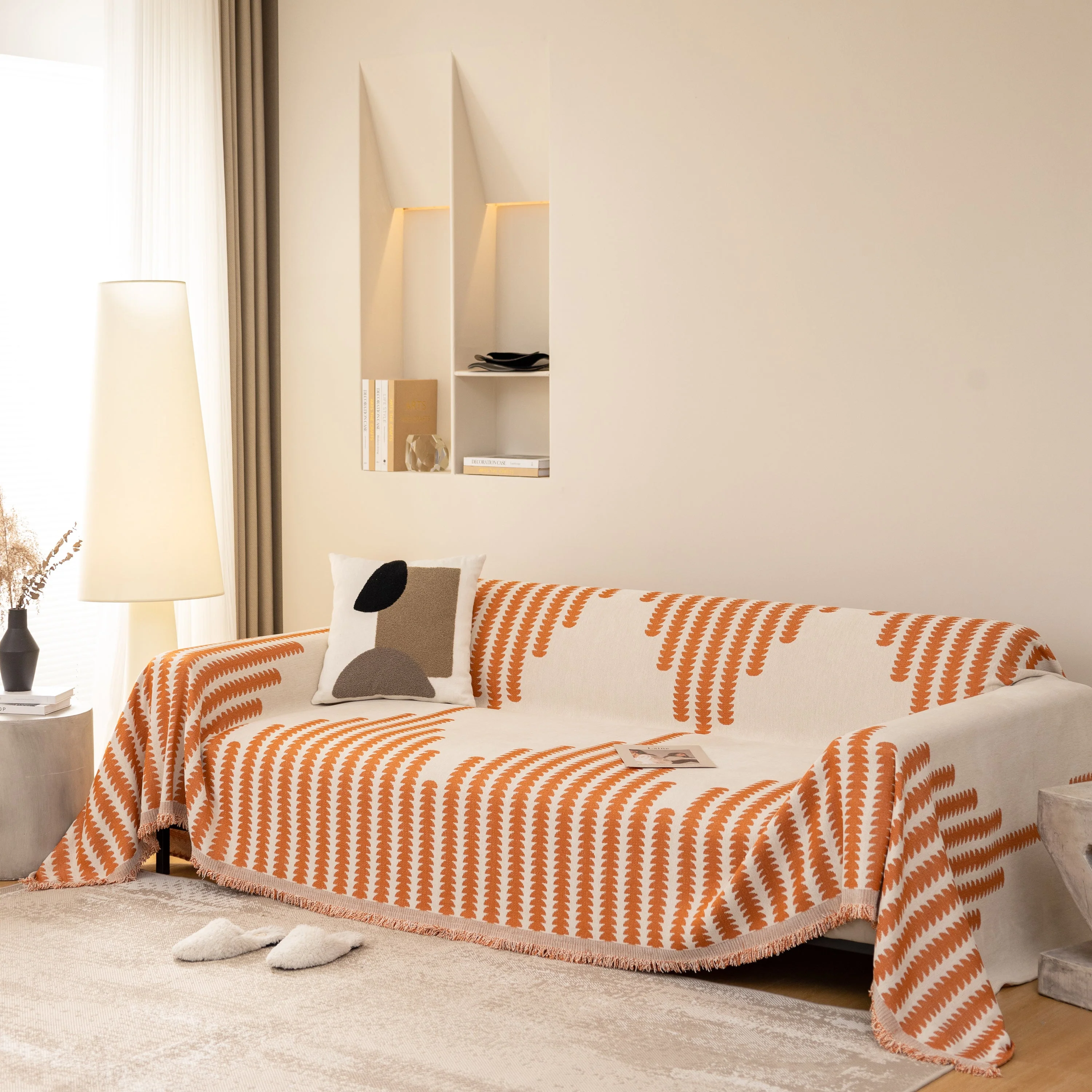 Soft Cozy Chenille Couch Cover Throws for Sofas, Couch Cover Blankets, Corner Sectional Couch Covers - Image 87