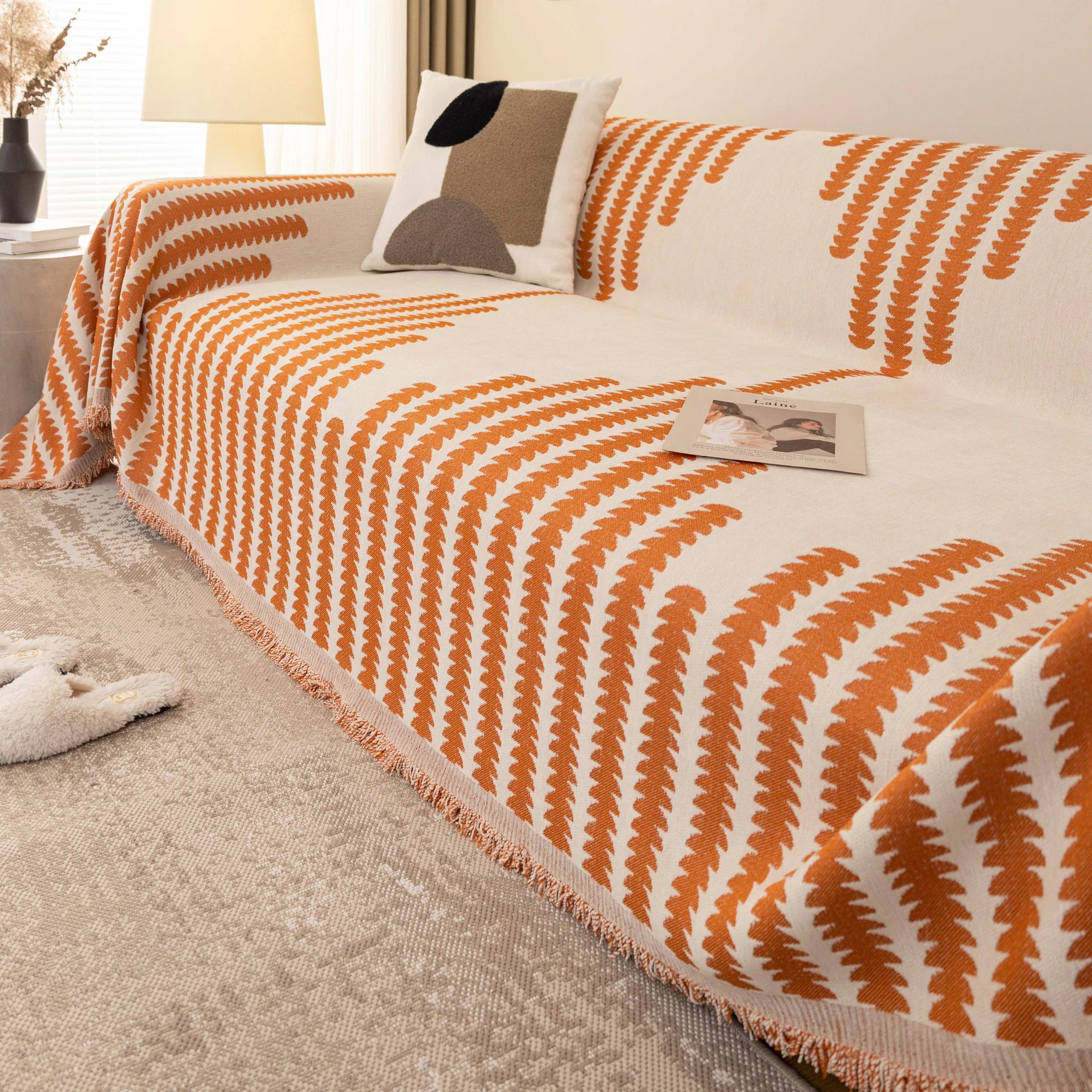Soft Cozy Chenille Couch Cover Throws for Sofas, Couch Cover Blankets, Corner Sectional Couch Covers - Image 92