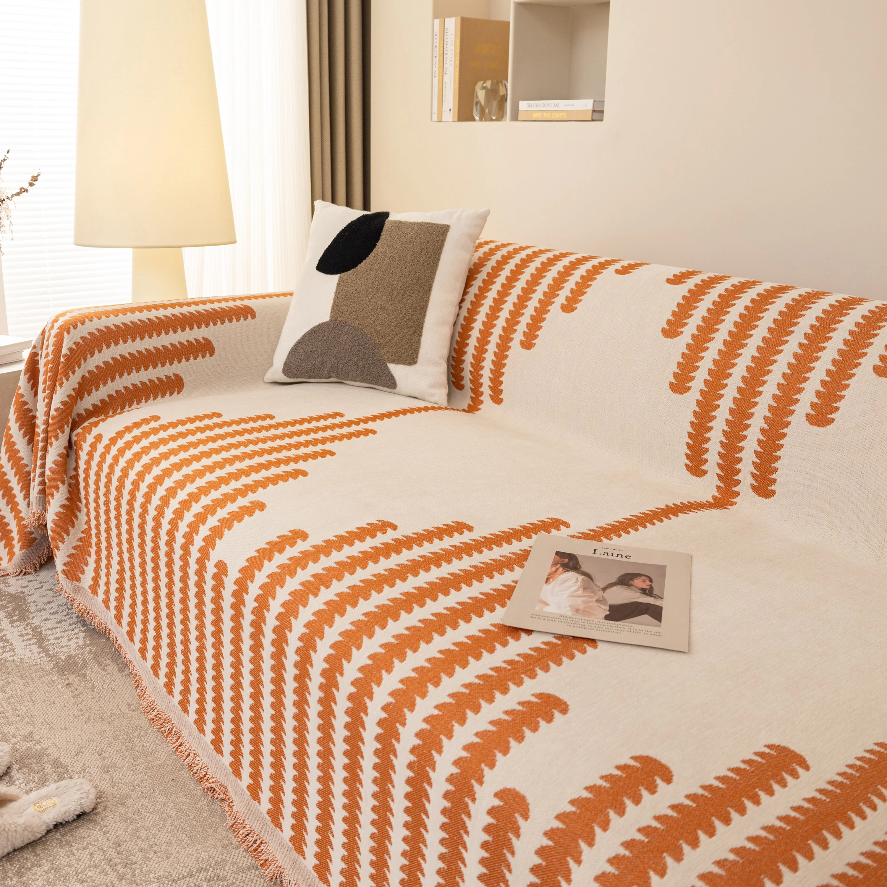 Soft Cozy Chenille Couch Cover Throws for Sofas, Couch Cover Blankets, Corner Sectional Couch Covers - Image 94