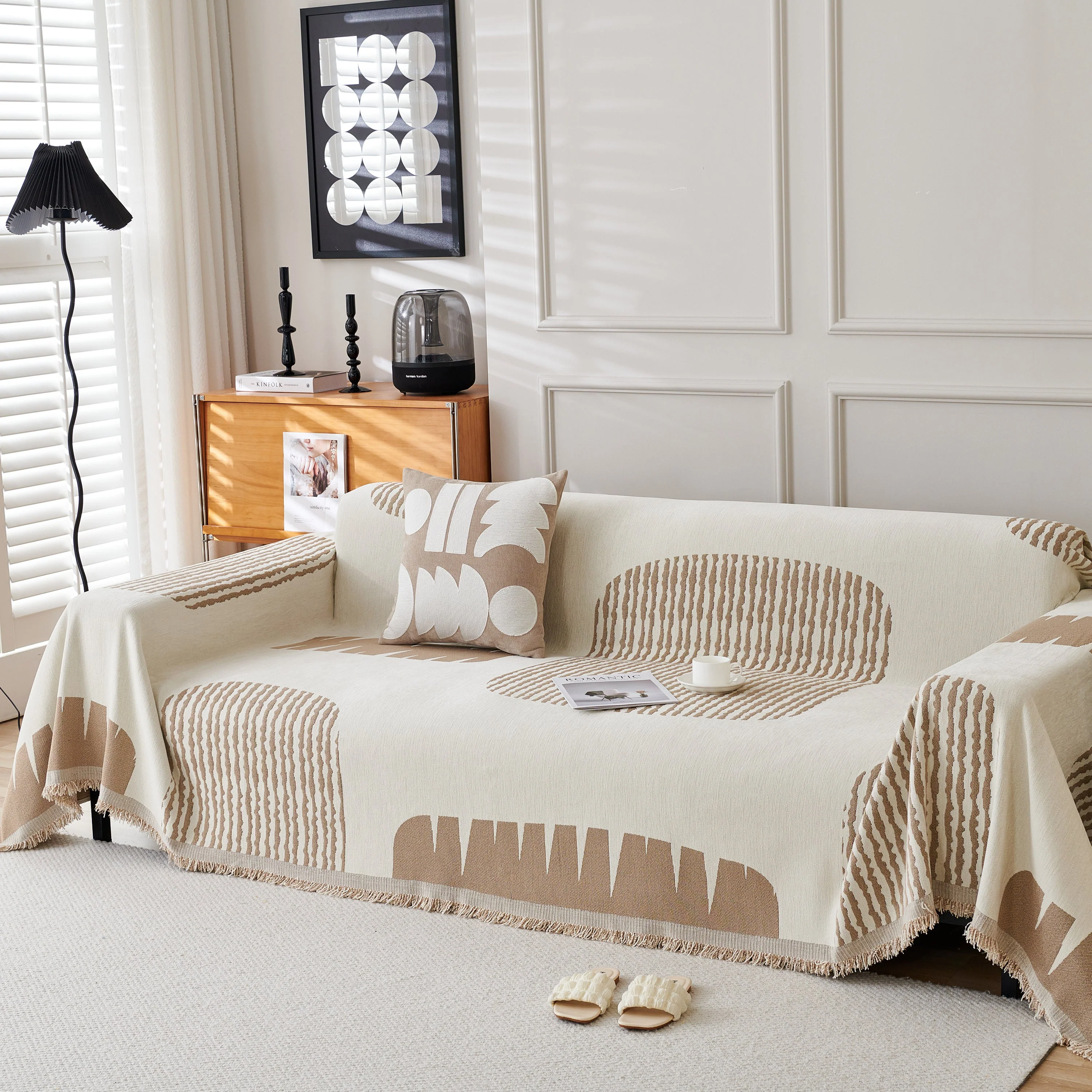 Soft Cozy Chenille Sofa Throw Blanket and Sectional Seat Covers, Scratch Resistant Sofa Couch Covers - Image 17