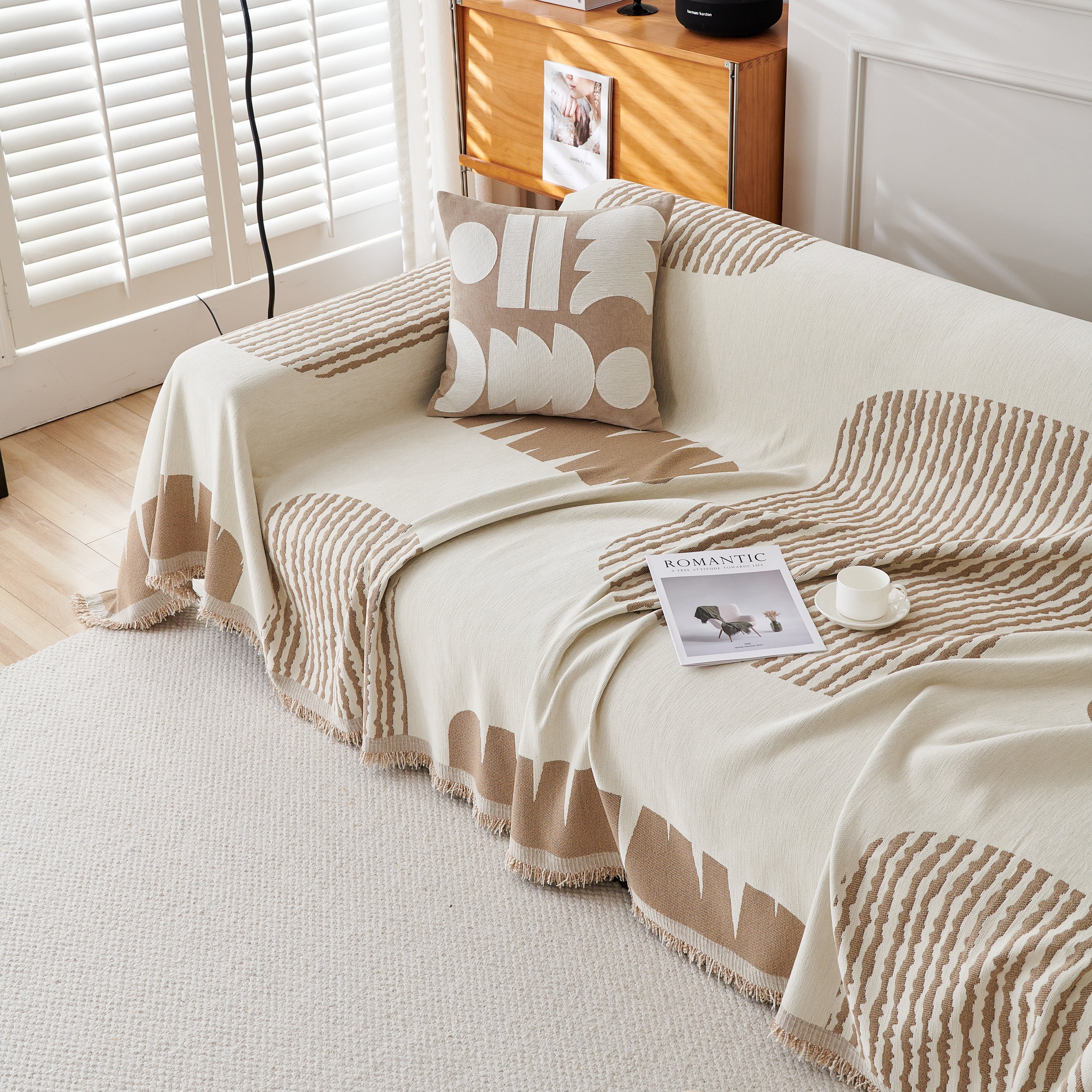Soft Cozy Chenille Sofa Throw Blanket and Sectional Seat Covers, Scratch Resistant Sofa Couch Covers - Image 35