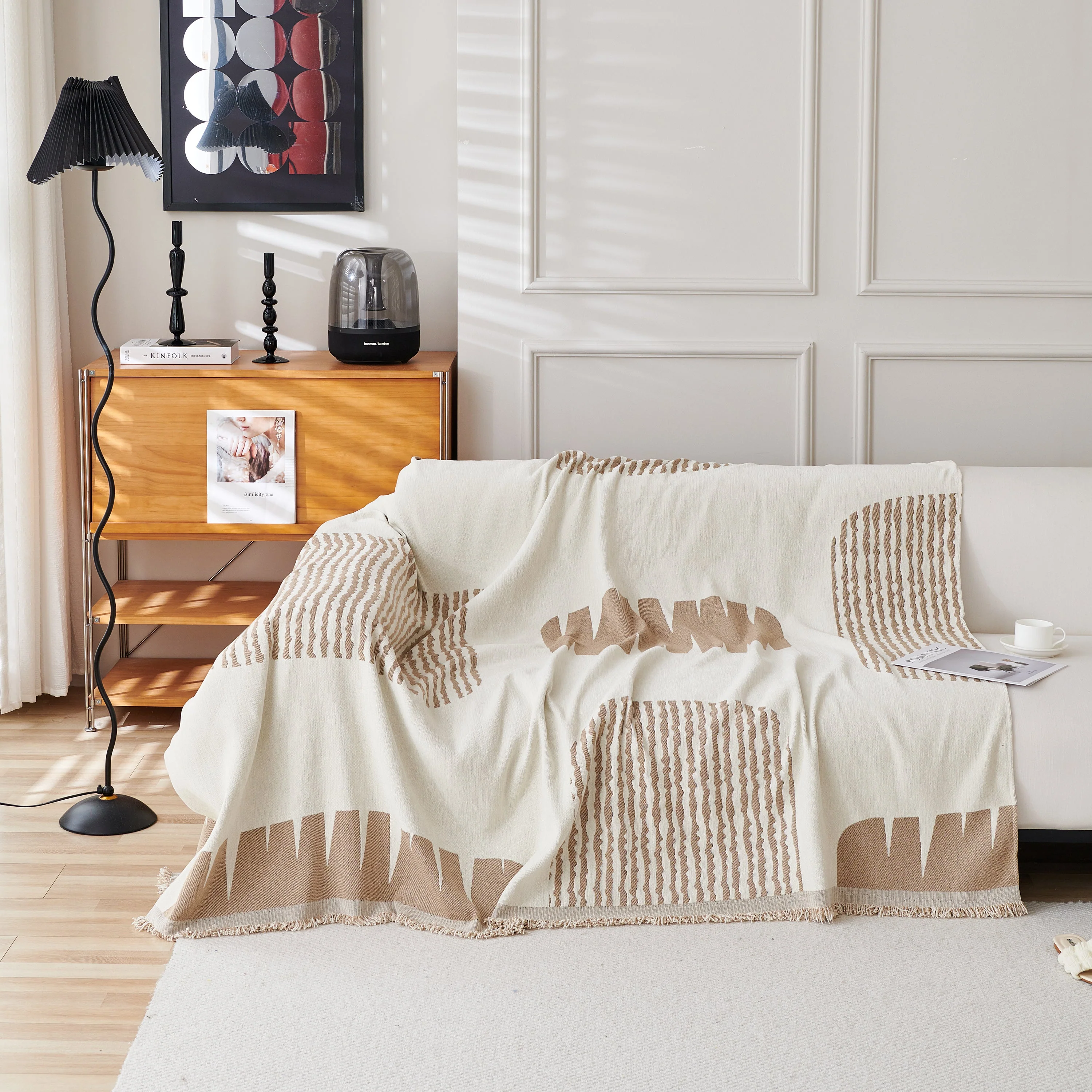 Soft Cozy Chenille Sofa Throw Blanket and Sectional Seat Covers, Scratch Resistant Sofa Couch Covers - Image 6