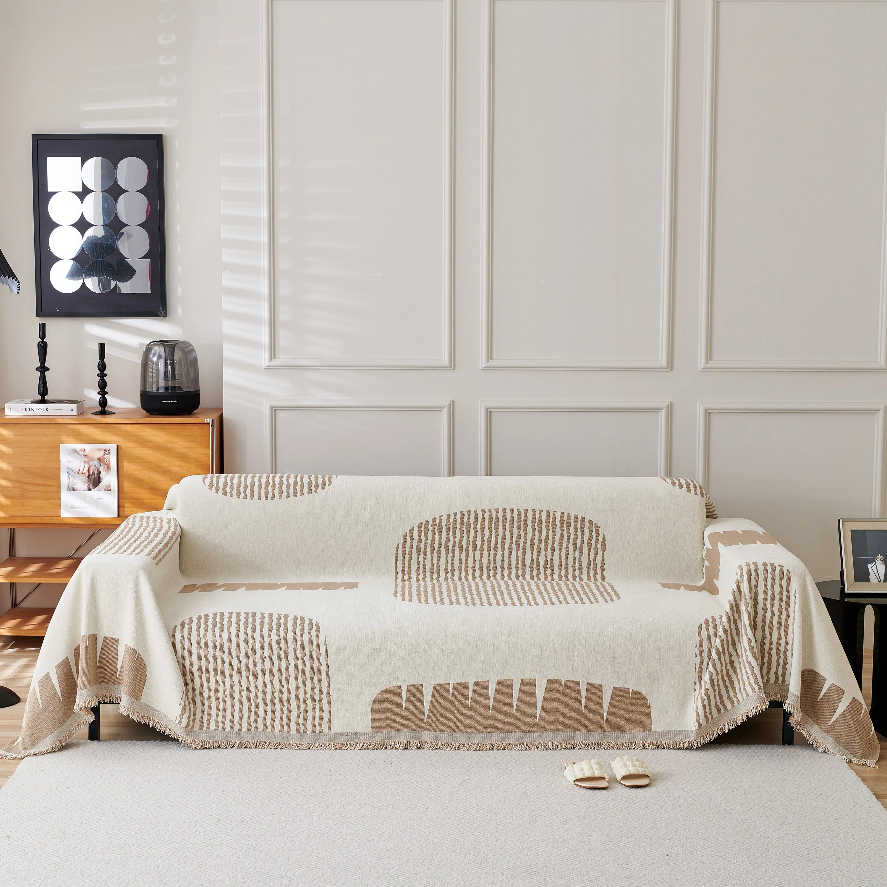 Soft Cozy Chenille Sofa Throw Blanket and Sectional Seat Covers, Scratch Resistant Sofa Couch Covers - Image 9