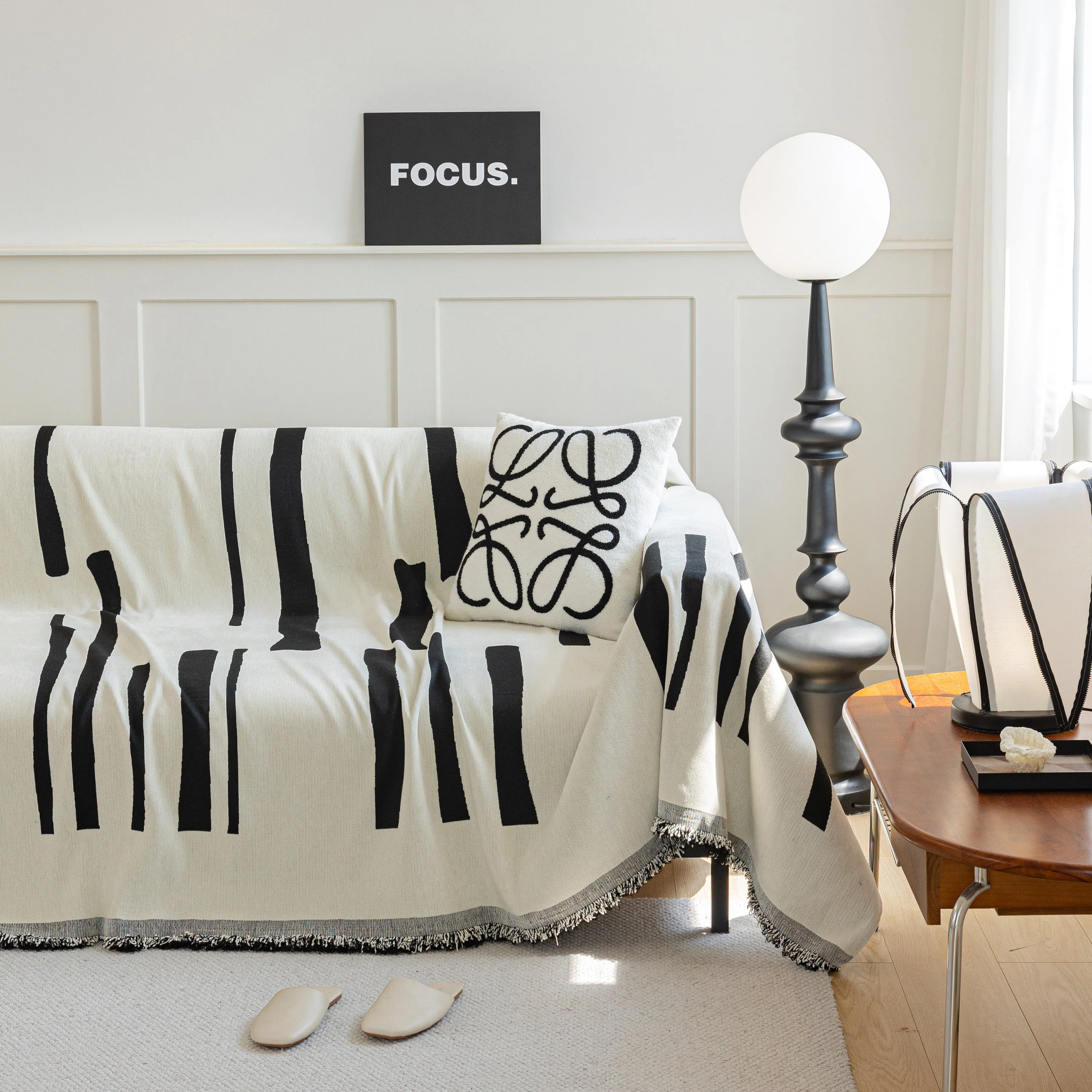 Soft Cozy Chenille Throw Cover for Couch with Tassel Accents, Dustproof Soft Throws for Sofa - Image 38