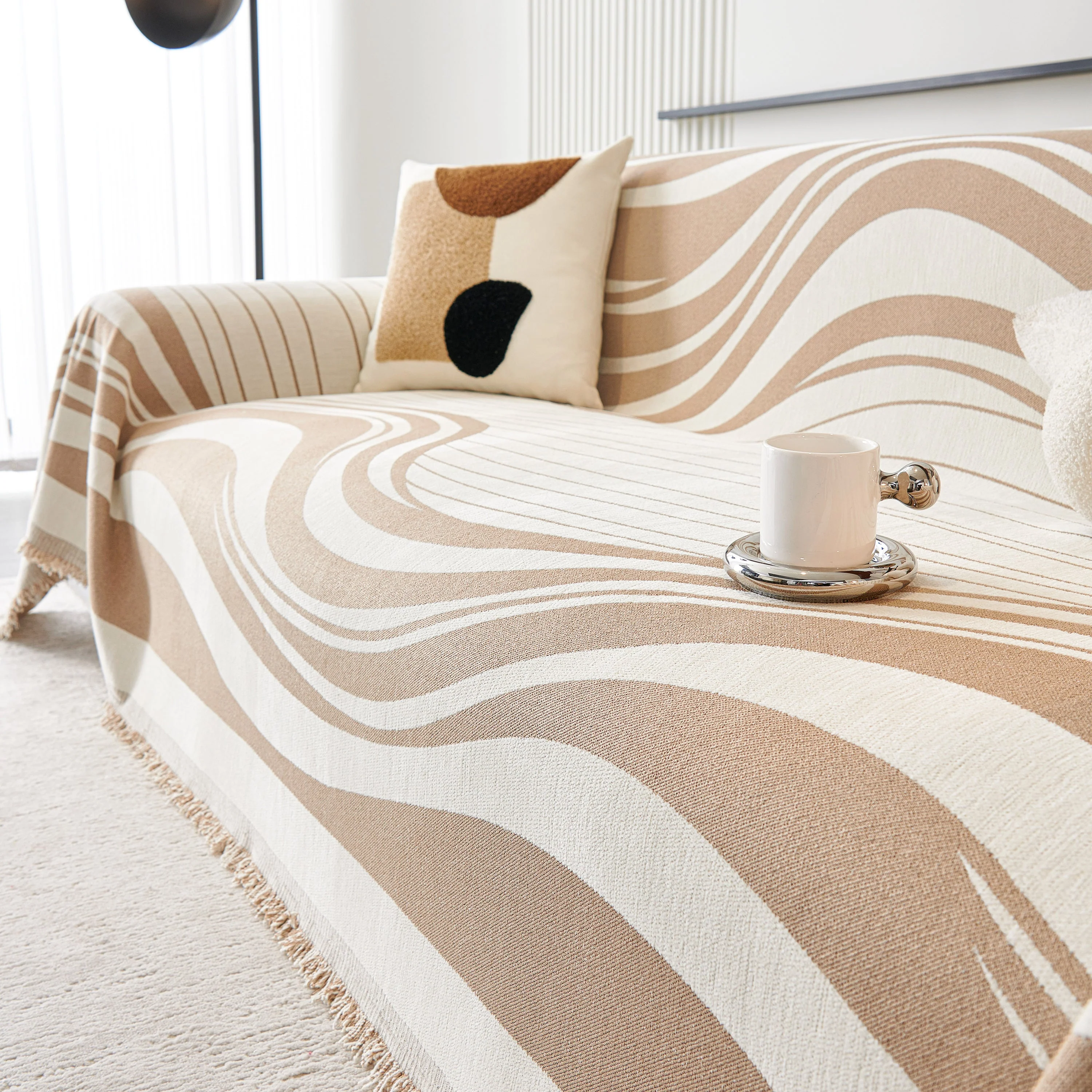 Soft Cozy Curved Throw Blankets for Couch, Sofa, Bed, Travel, Decorative Blankets for Women, Men, Kids Gift - Image 30