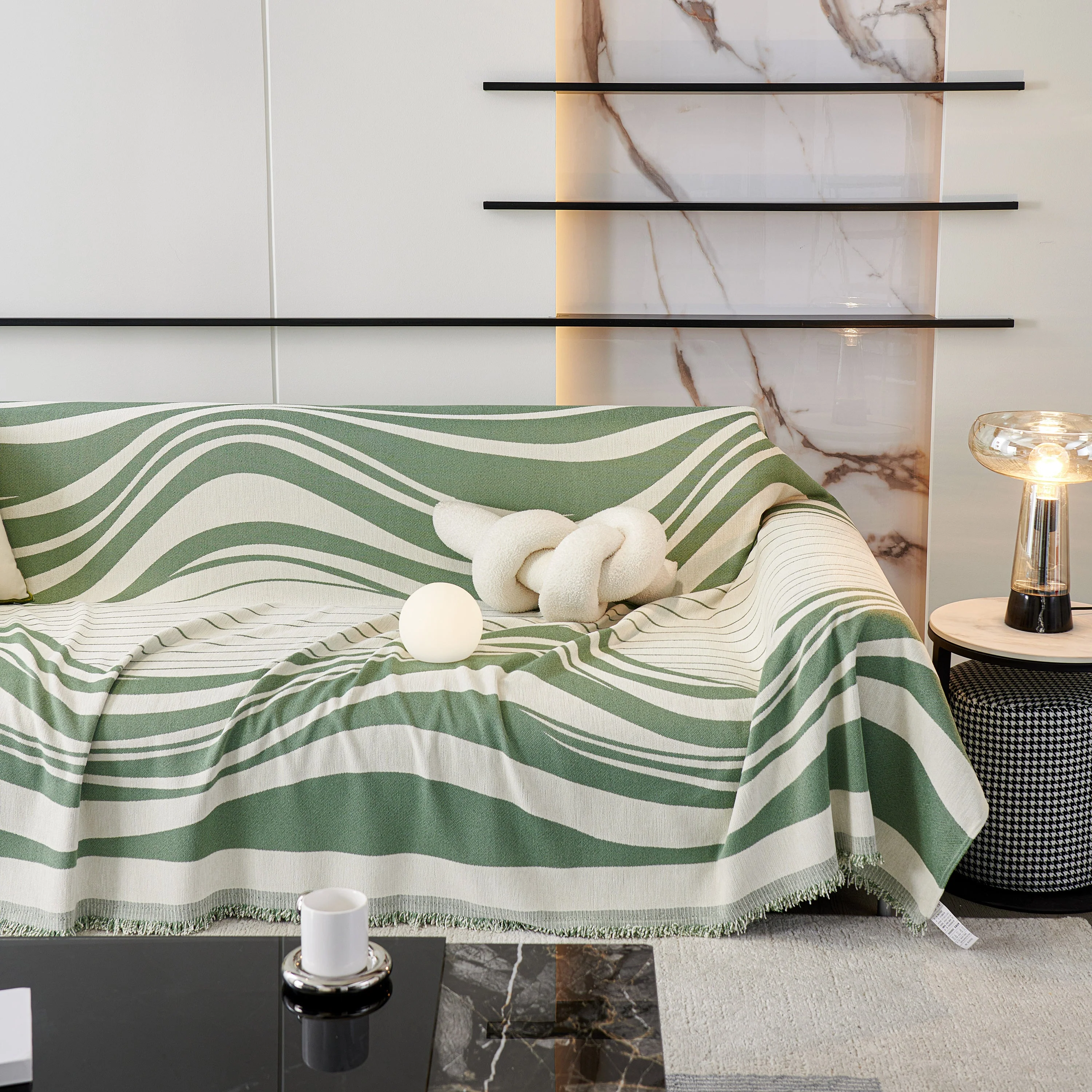 Soft Cozy Curved Throw Blankets for Couch, Sofa, Bed, Travel, Decorative Blankets for Women, Men, Kids Gift - Image 44