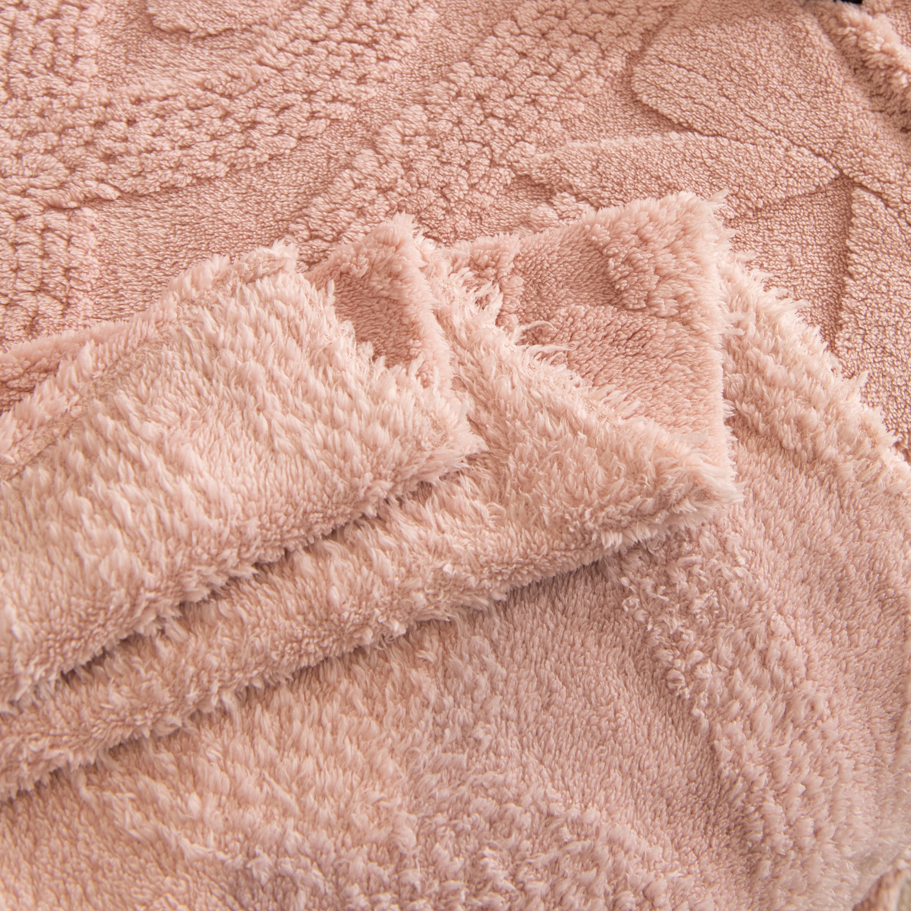 Soft Plush Fleece Throw Blanket for Couch Solid Cute Warm Couch Cover Blanket for Winter - Image 66