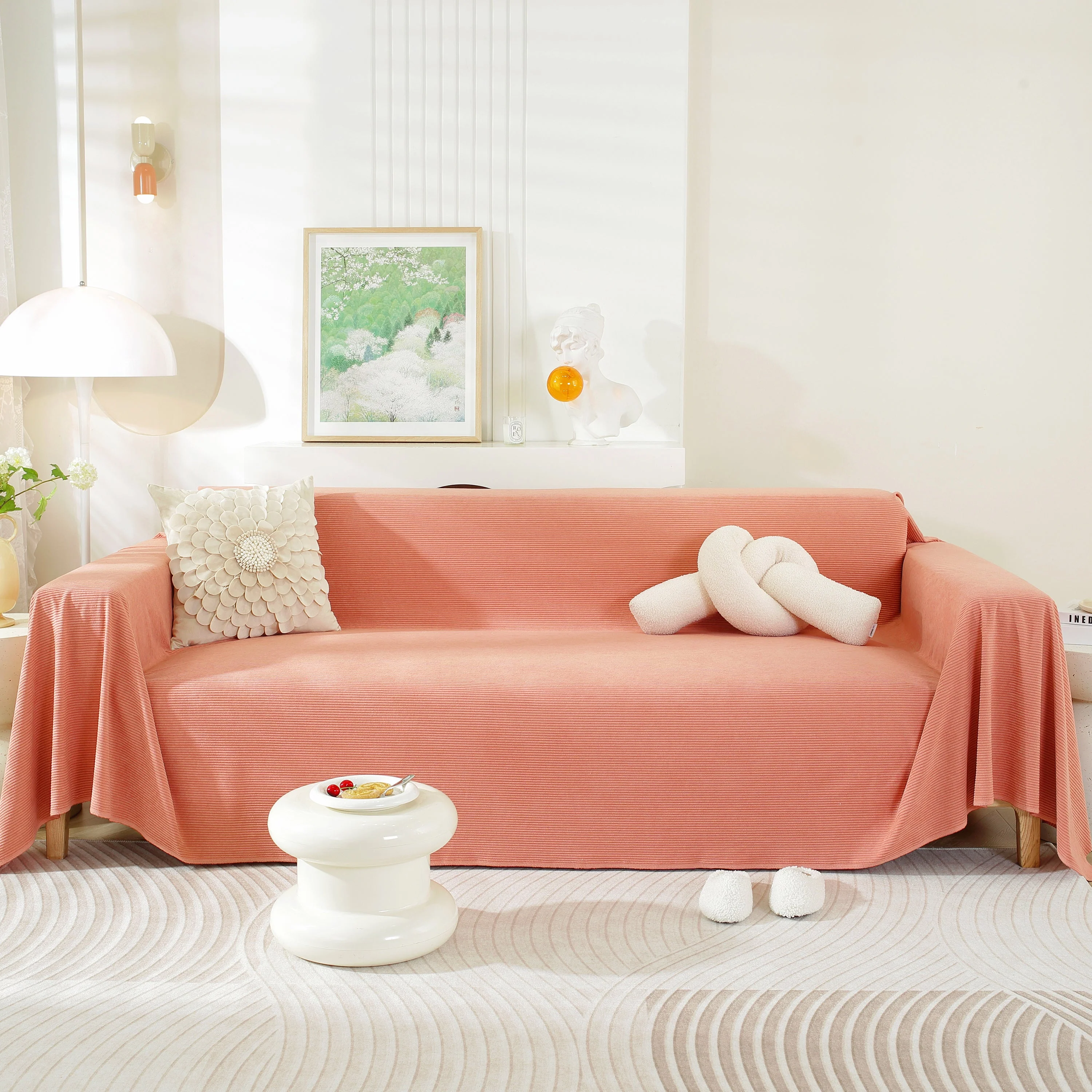 Soft Plush Warm Couch Cover Blanket for Sofa, Waterproof and Machine Washable Couch Throw Cover - Image 19