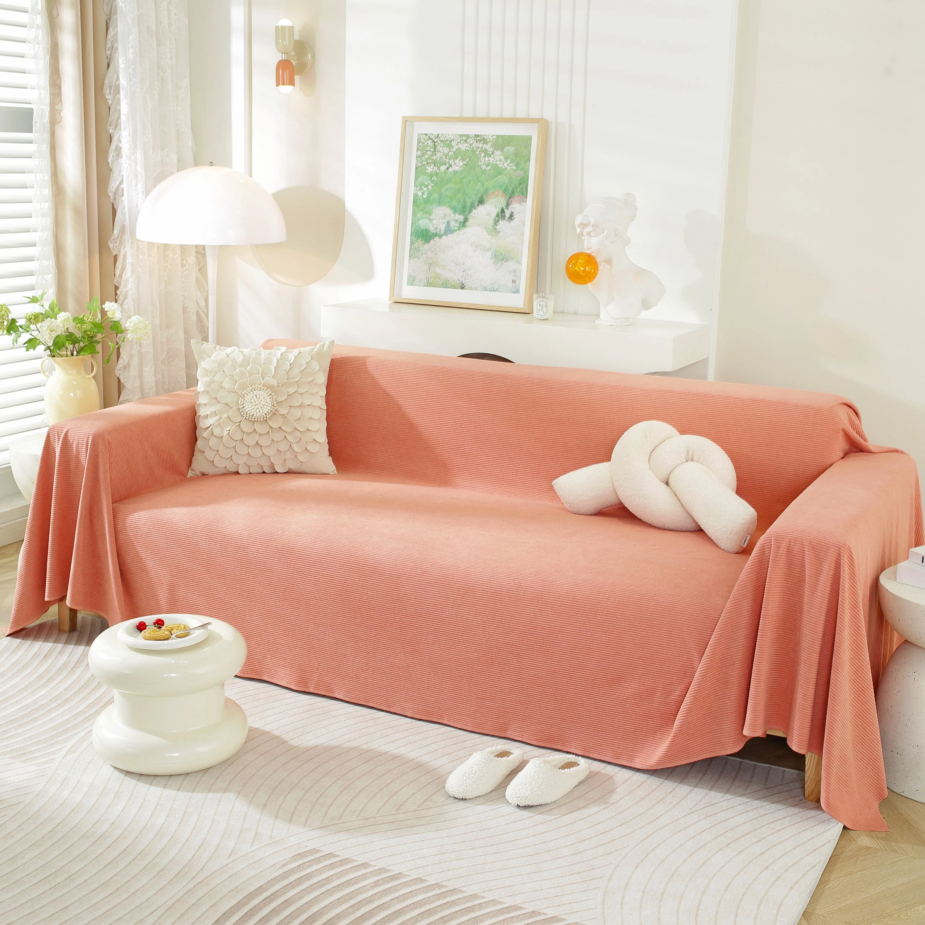 Soft Plush Warm Couch Cover Blanket for Sofa, Waterproof and Machine Washable Couch Throw Cover - Image 20