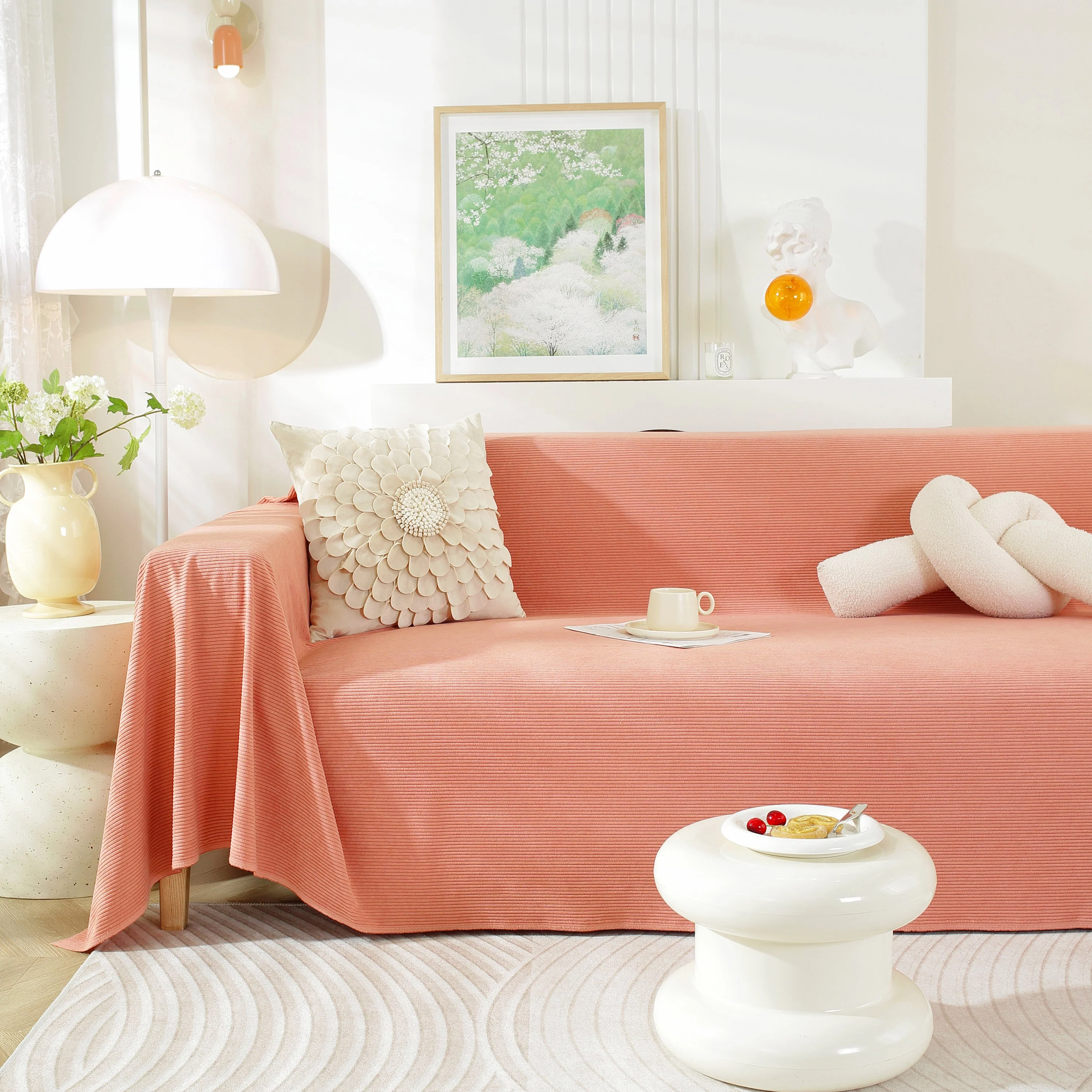 Soft Plush Warm Couch Cover Blanket for Sofa, Waterproof and Machine Washable Couch Throw Cover - Image 29