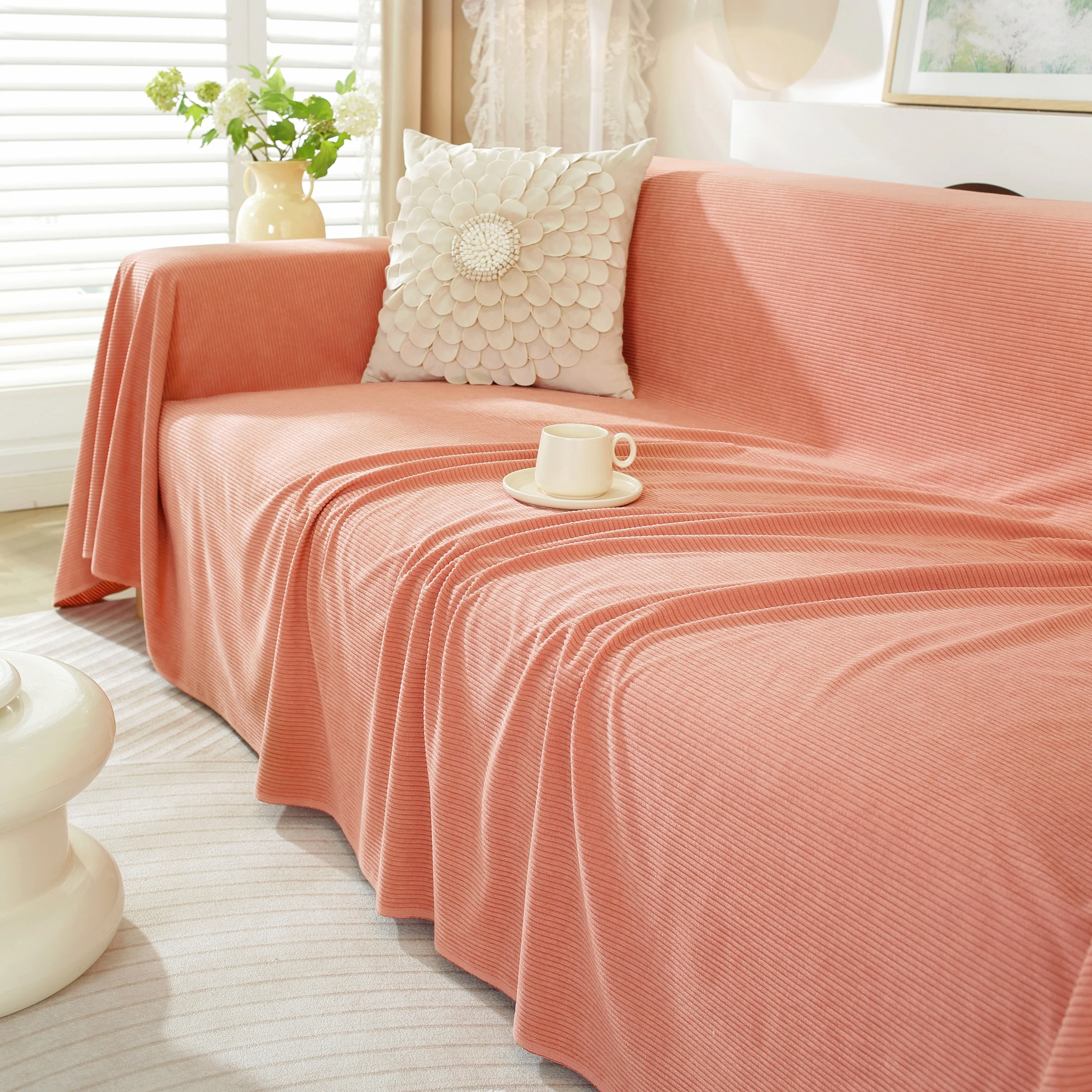 Soft Plush Warm Couch Cover Blanket for Sofa, Waterproof and Machine Washable Couch Throw Cover - Image 30