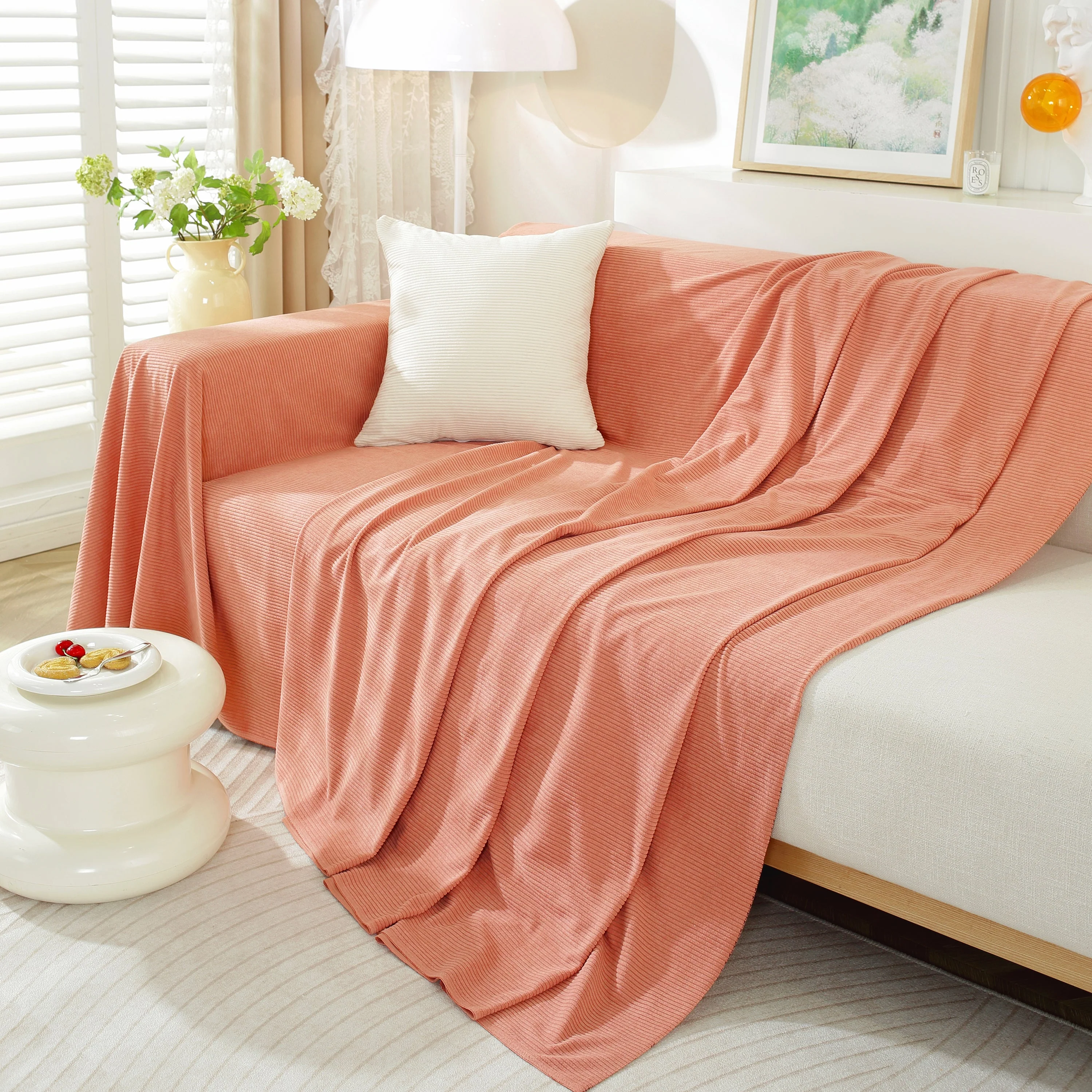 Soft Plush Warm Couch Cover Blanket for Sofa, Waterproof and Machine Washable Couch Throw Cover - Image 32