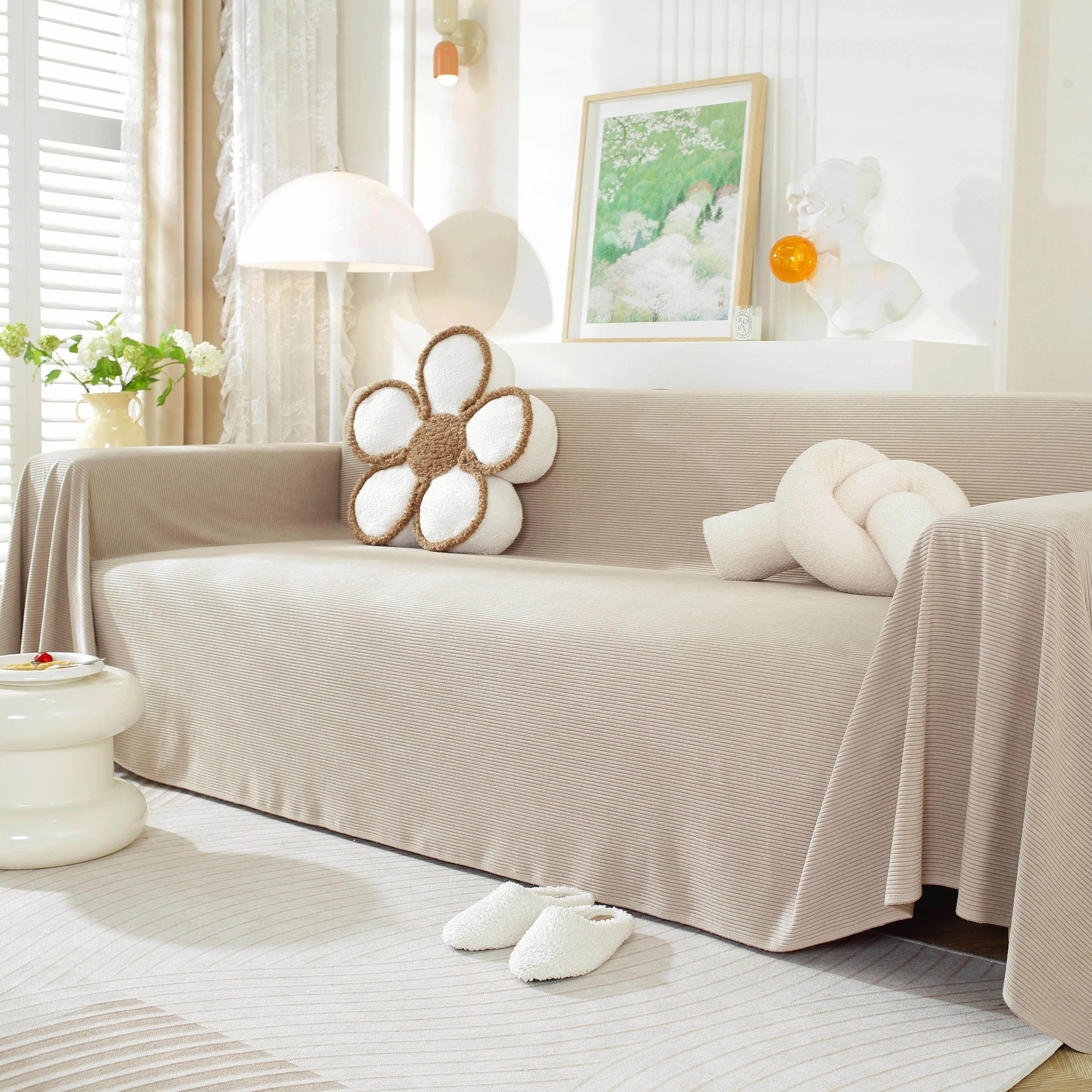 Soft Plush Warm Couch Cover Blanket for Sofa, Waterproof and Machine Washable Couch Throw Cover - Image 51