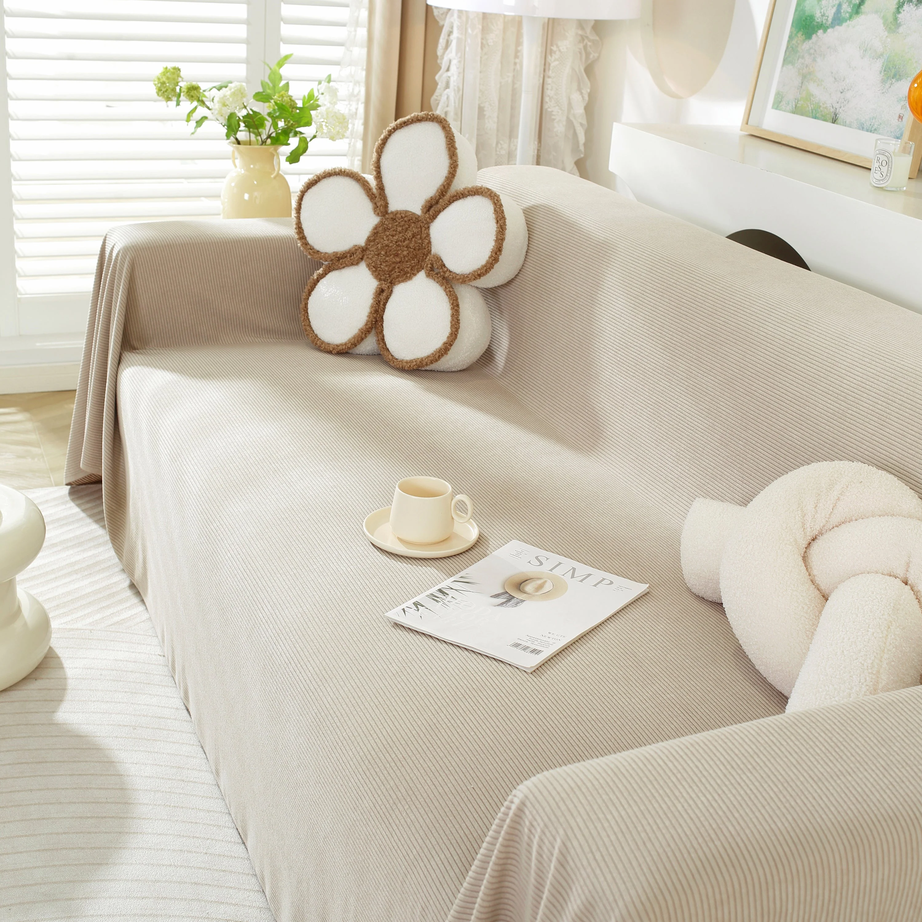 Soft Plush Warm Couch Cover Blanket for Sofa, Waterproof and Machine Washable Couch Throw Cover - Image 56