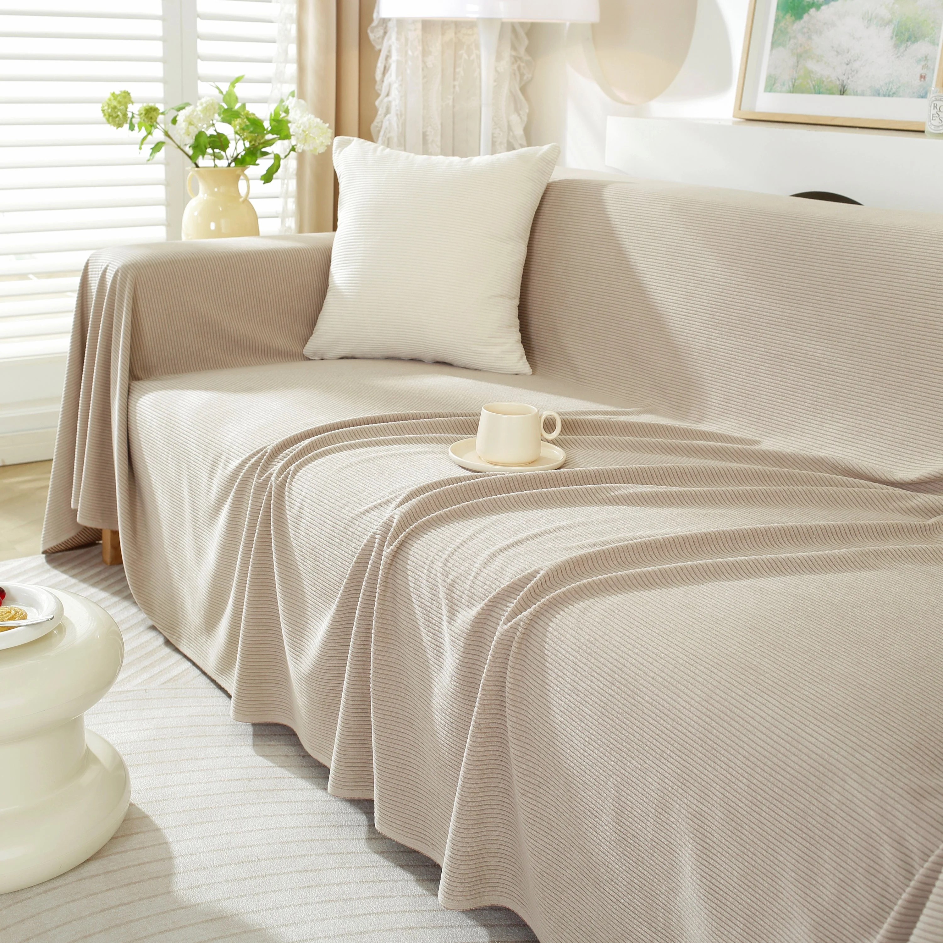 Soft Plush Warm Couch Cover Blanket for Sofa, Waterproof and Machine Washable Couch Throw Cover - Image 61